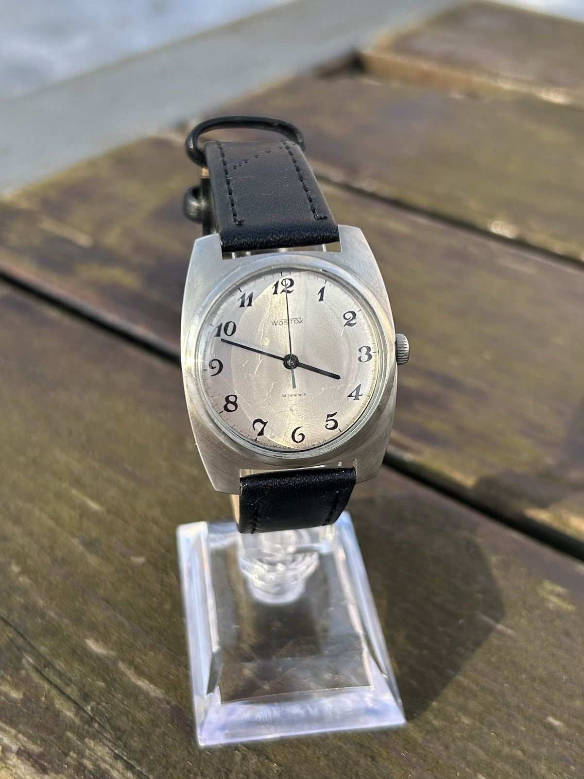 Vintage Vintage Watch Soviet USSR Mechanical Wostok Hand Winding Size ONE SIZE - 13 Thumbnail