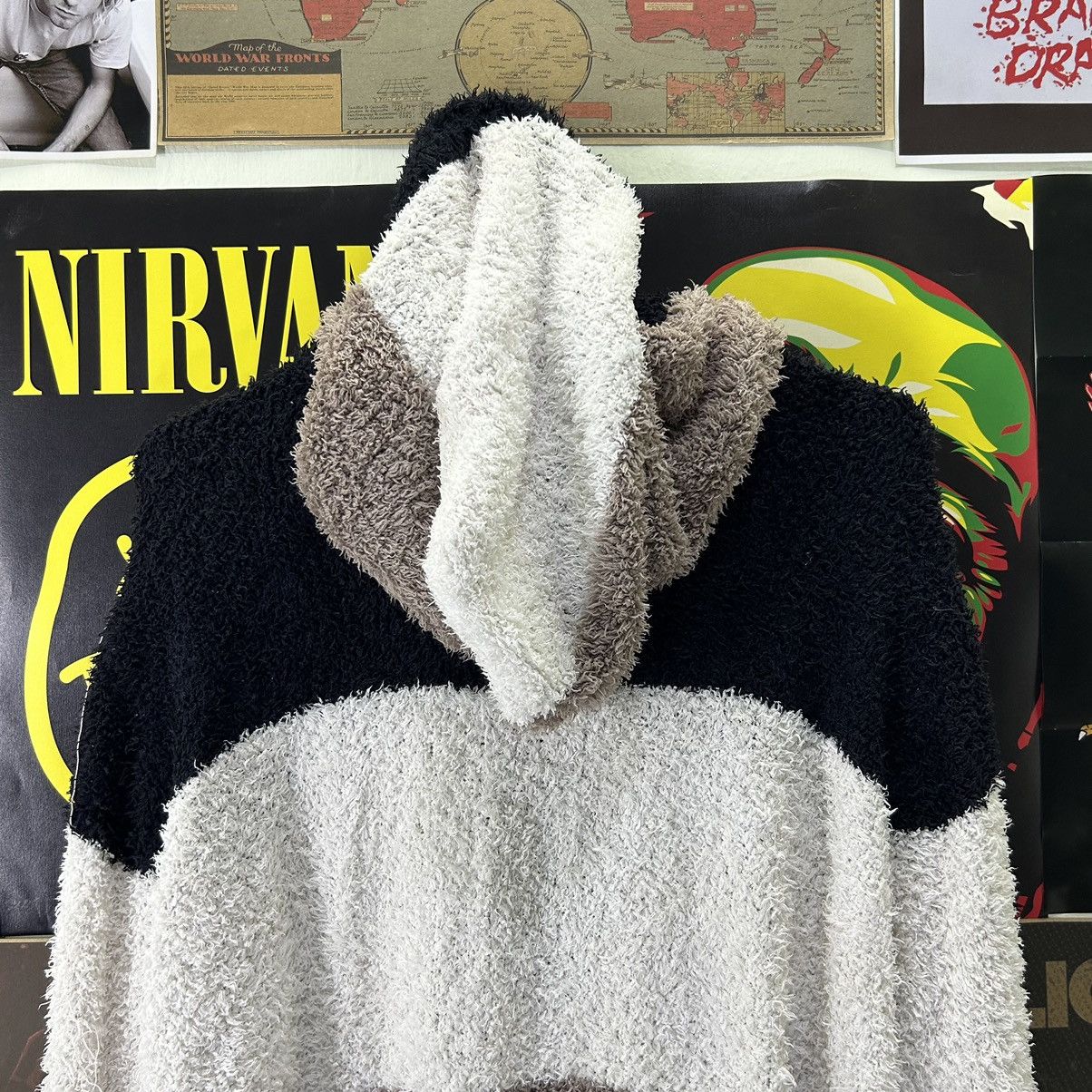 Japanese Brand Vintage Gelato Pique Faux Fur Colour Block Hoodie Size US XL / EU 56 / 4 - 7 Thumbnail