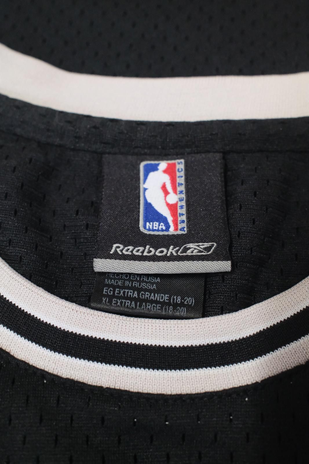 Reebok Reebok San Antonio Spurs Duncan #21 Away Basketball Jersey Size ONE SIZE - 3 Thumbnail