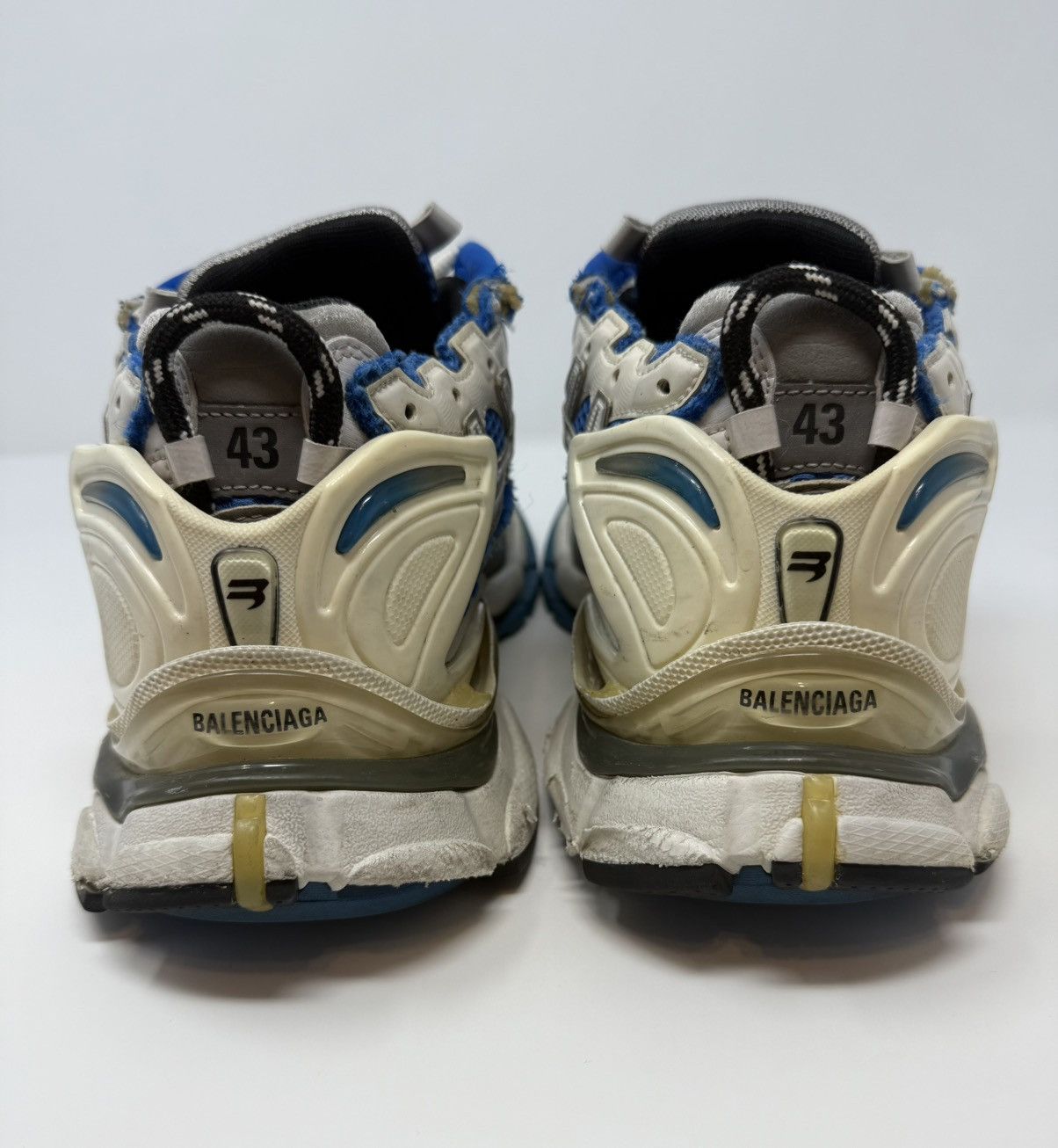 Balenciaga Balenciaga Runner Sneaker Blue/White Size US 10 / EU 43 - 5 Thumbnail