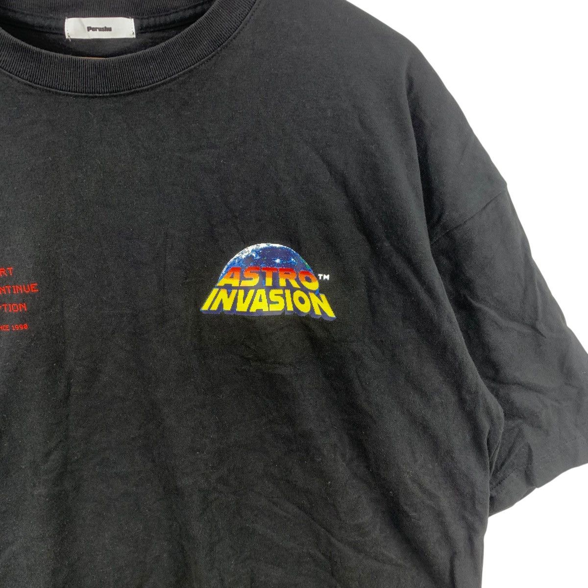 Other PERUSHU SHIBUYA JAPAN Astro Invasion Baggy Tee Shirt Top Size US XXL / EU 58 / 5 - 5 Thumbnail