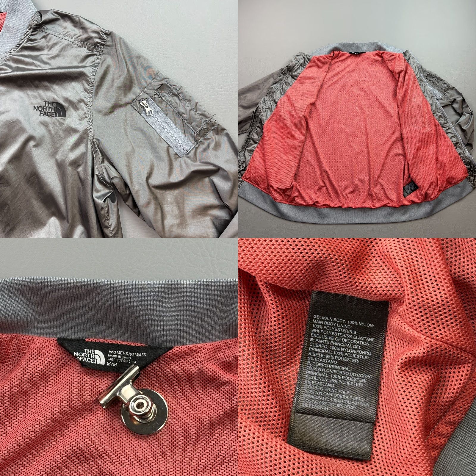 The North Face The North Face Meaford Jacket Women's Medium Gray Lightweight Bomber Gorpcore Size M / US 6-8 / IT 42-44 - 8 Thumbnail