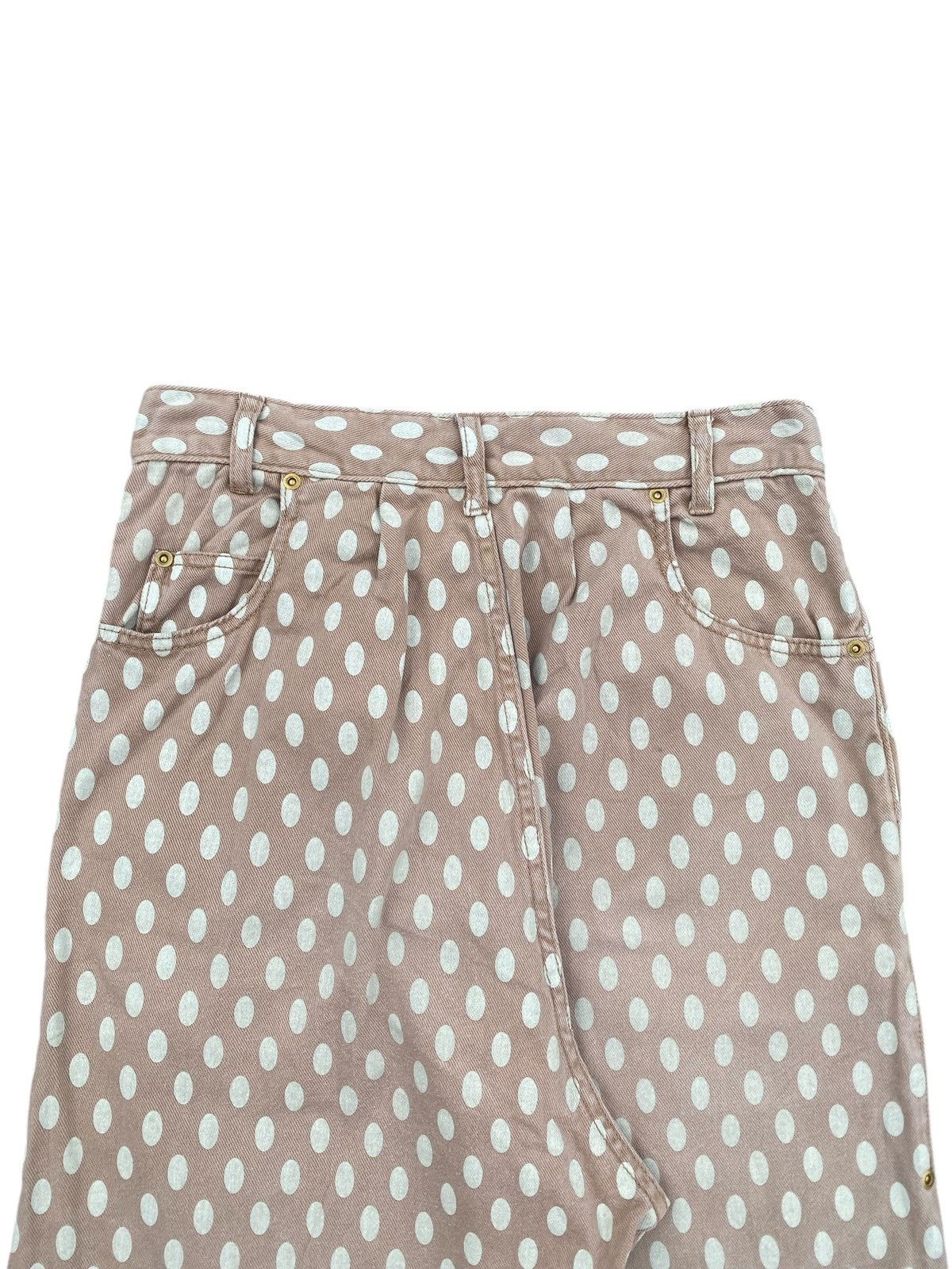 Issey Miyake MERCIBEAUCOUP Polka Dot Double Face Jeans Size US 30 / EU 46 - 7 Thumbnail