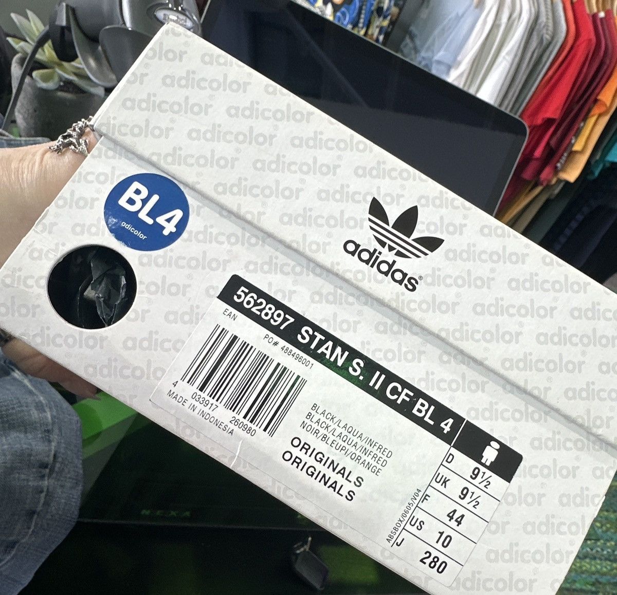 Adidas Adidas Stan S. II CF BL 4 Tron (Disney) Sneakers Size US 10 / EU 43 - 7 Thumbnail