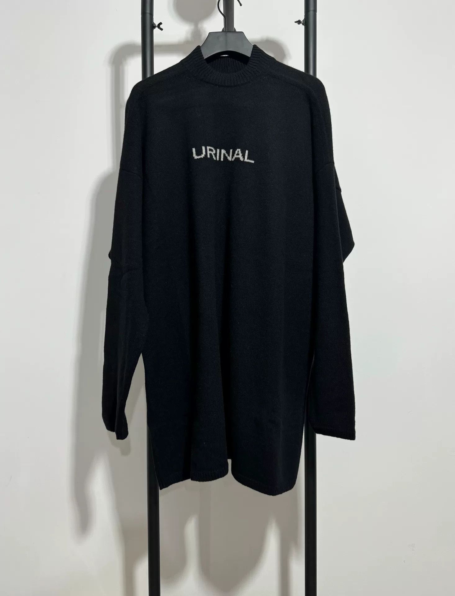 Rick Owens rick owens black cashmere sweatshirt size L Size US L / EU 52-54 / 3 - 1 Thumbnail
