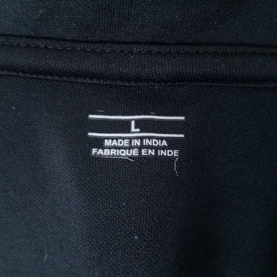 Vintage Microsoft Track Jacket Womens Size Large Black Full Zip Thumb Holes Shirt Size L / US 10 / IT 46 - 7 Thumbnail