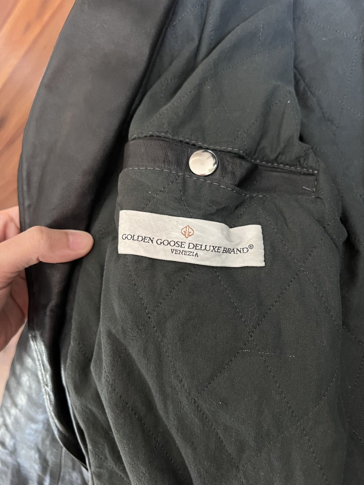 Golden Goose Golden Goose Original Leather Jacket CHIODO Rare New Size US M / EU 48-50 / 2 - 12 Thumbnail