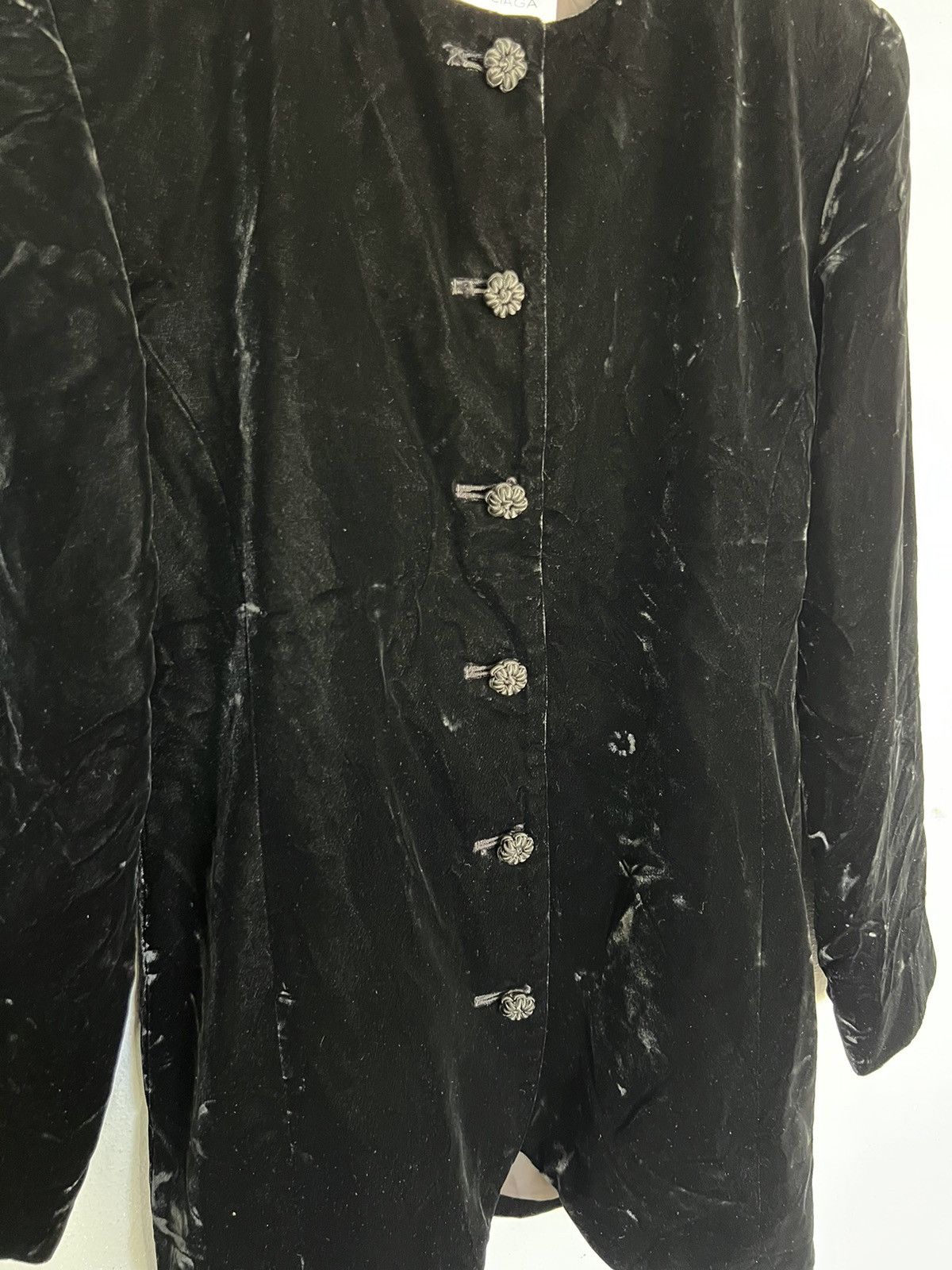 Balenciaga 💸BindingOffer💸Balenciaga Velvet Jacket Size S / US 4 / IT 40 - 3 Thumbnail