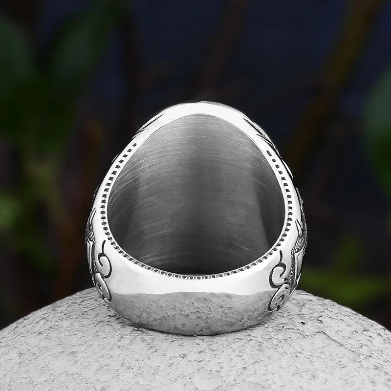 Japanese Brand × Jewelry × Vintage Cool Stainless Steel Eagle Ring Size ONE SIZE - 3 Thumbnail