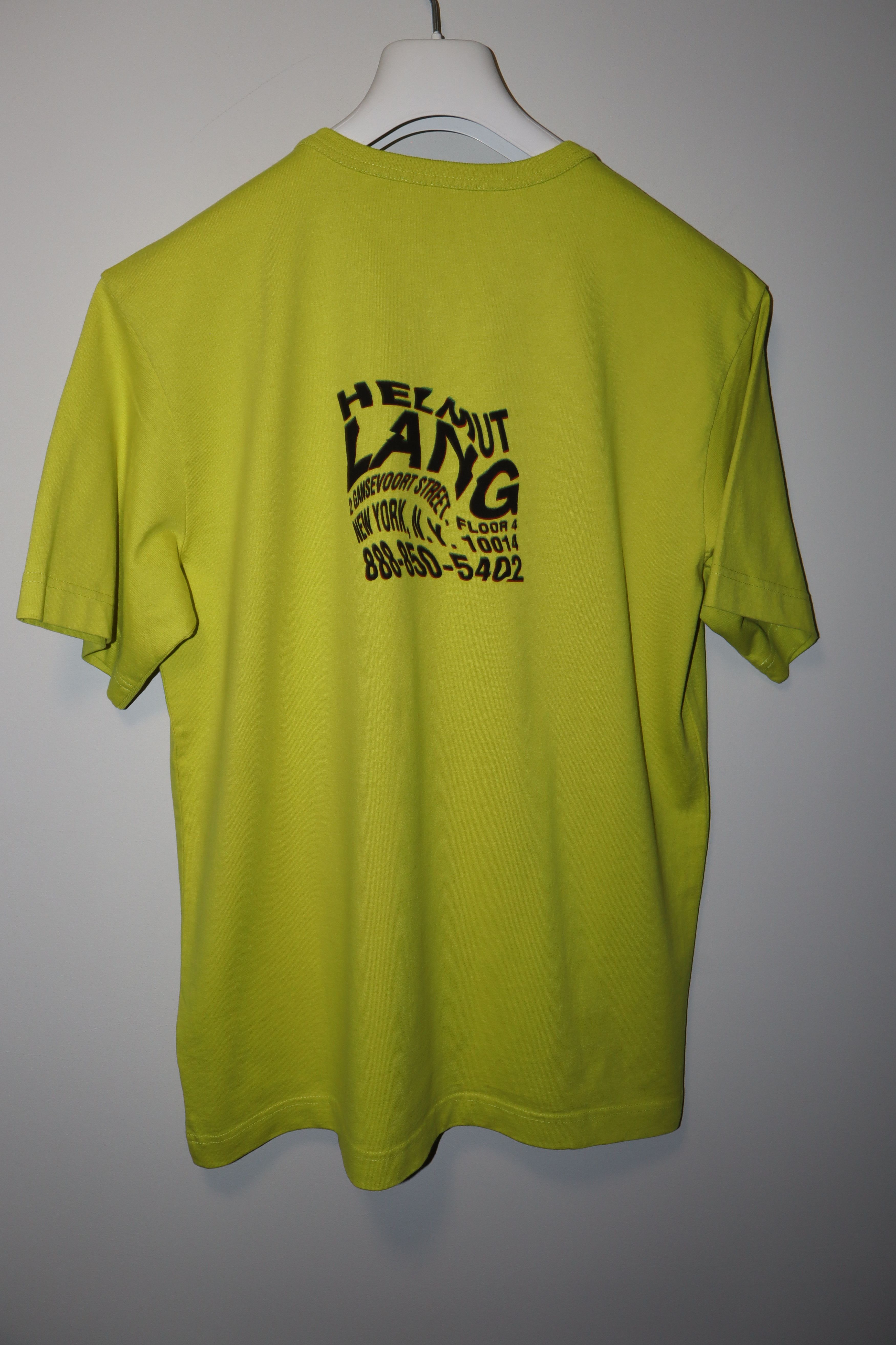 Helmut Lang Wrap logo t-shirt Size US M / EU 48-50 / 2 - 5 Thumbnail