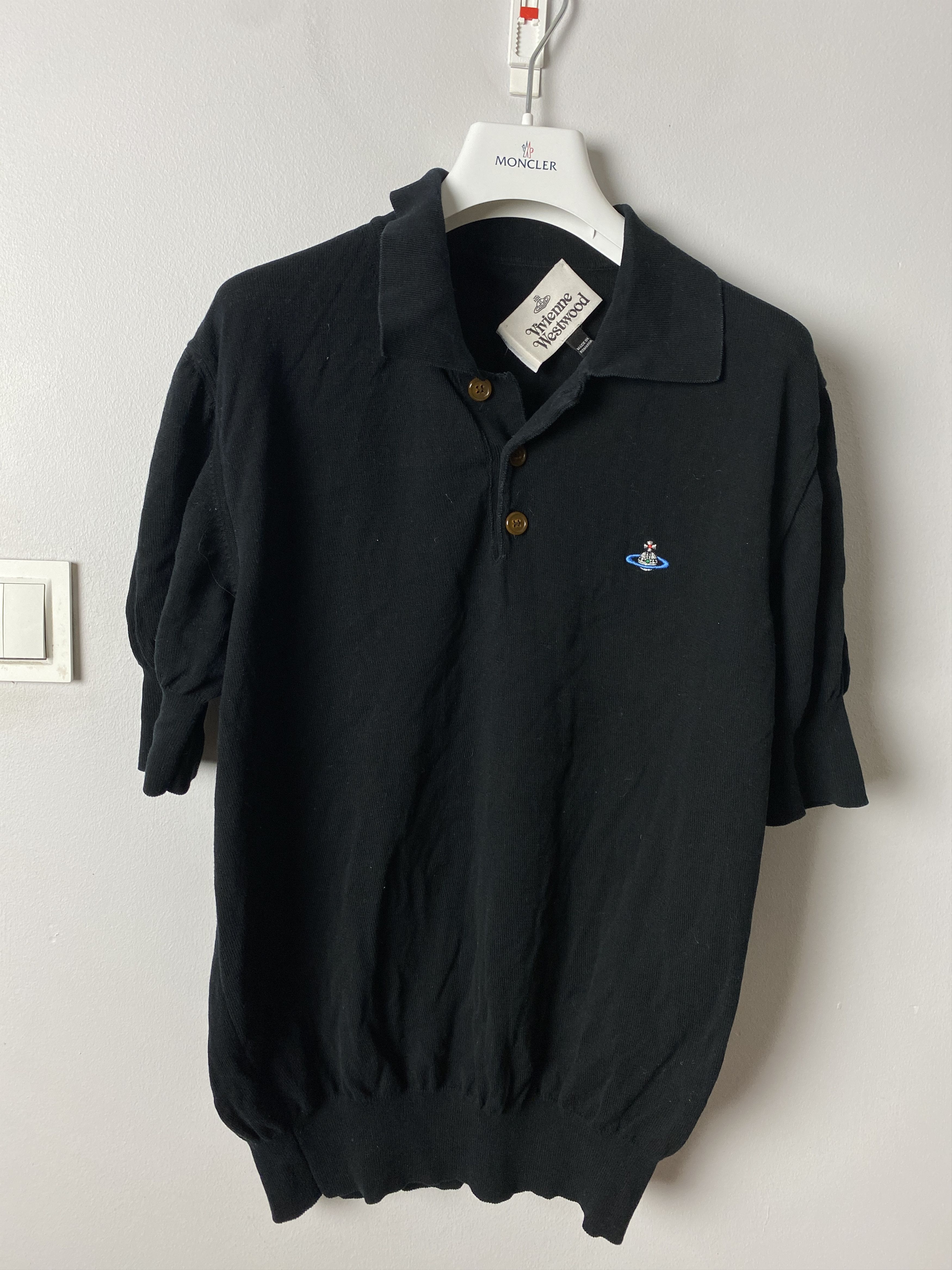 Vivienne Westwood Vivienne Westwood short sleeve polo t-shirt jumper knitwear Size US XL / EU 56 / 4 - 1 Thumbnail