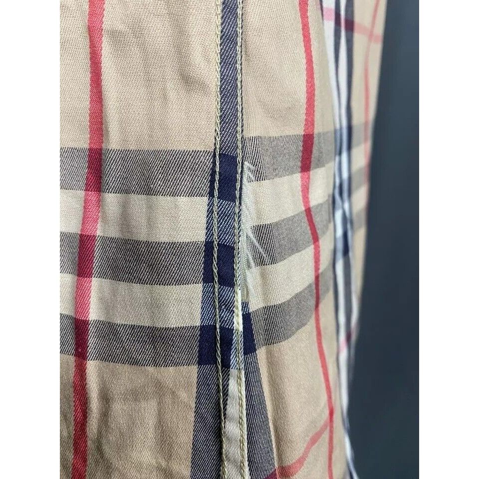 Burberry Burberry Nova Check Women's Beige Shortsleeve Shirt Size S Size S / US 4 / IT 40 - 11 Thumbnail