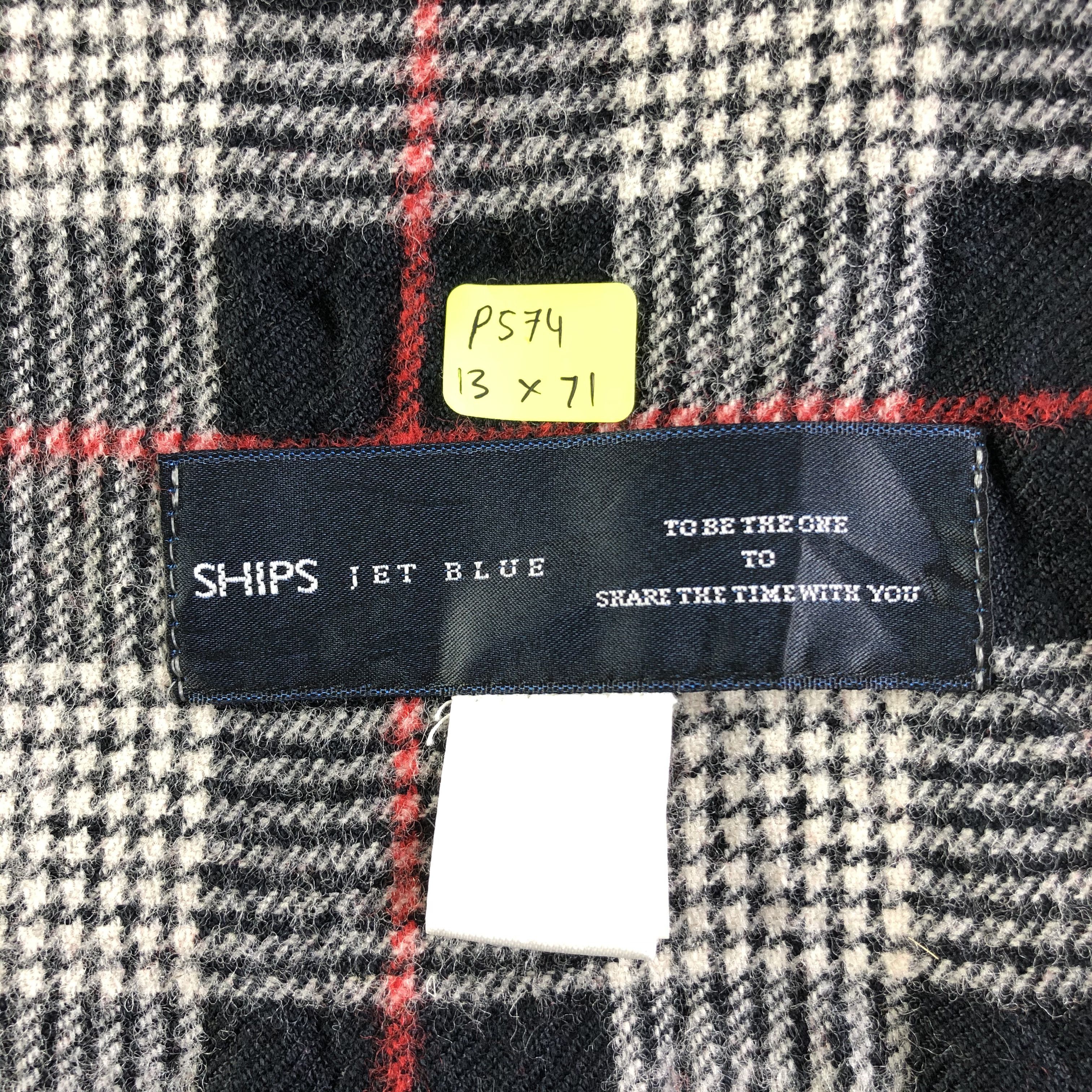 Ships Jet Blue Ships Jet Blue Scarf / Muffler / Neckwear P574 Size ONE SIZE - 6 Thumbnail
