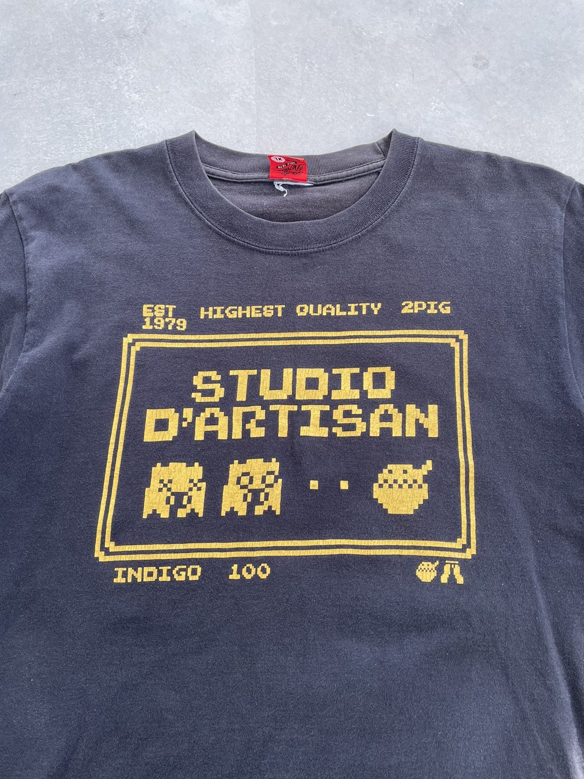 Studio D'Artisan × Vintage STUDIO D’ARTISAN PIXEL TEE Size US XL / EU 56 / 4 - 2 Thumbnail