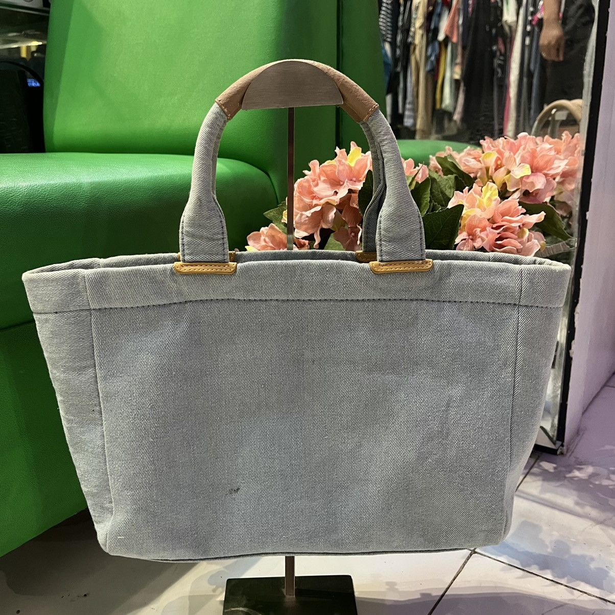 Vivienne Westwood Vivienne westwood anglomania Denim Orb 2 way tote bag Size ONE SIZE - 13 Thumbnail
