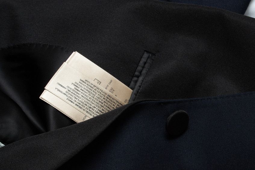 Burberry Burberry, blazer in navy with black collar Size 52R - 7 Thumbnail