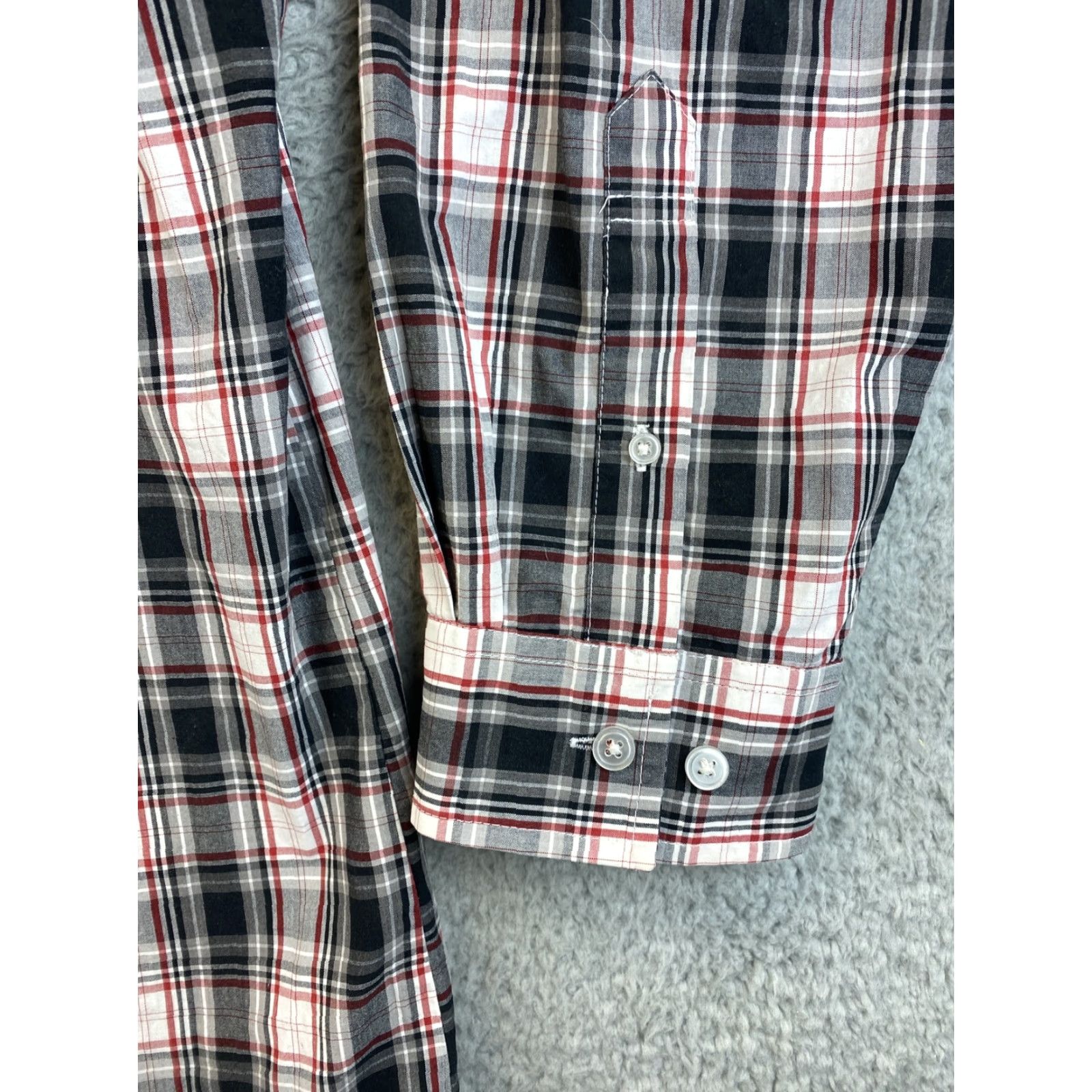 Croft & Barrow Croft & Barrow Classic Fit Long Sleeve Shirt Men’s XXL Plaid / 82-28 Size US XXL / EU 58 / 5 - 6 Thumbnail