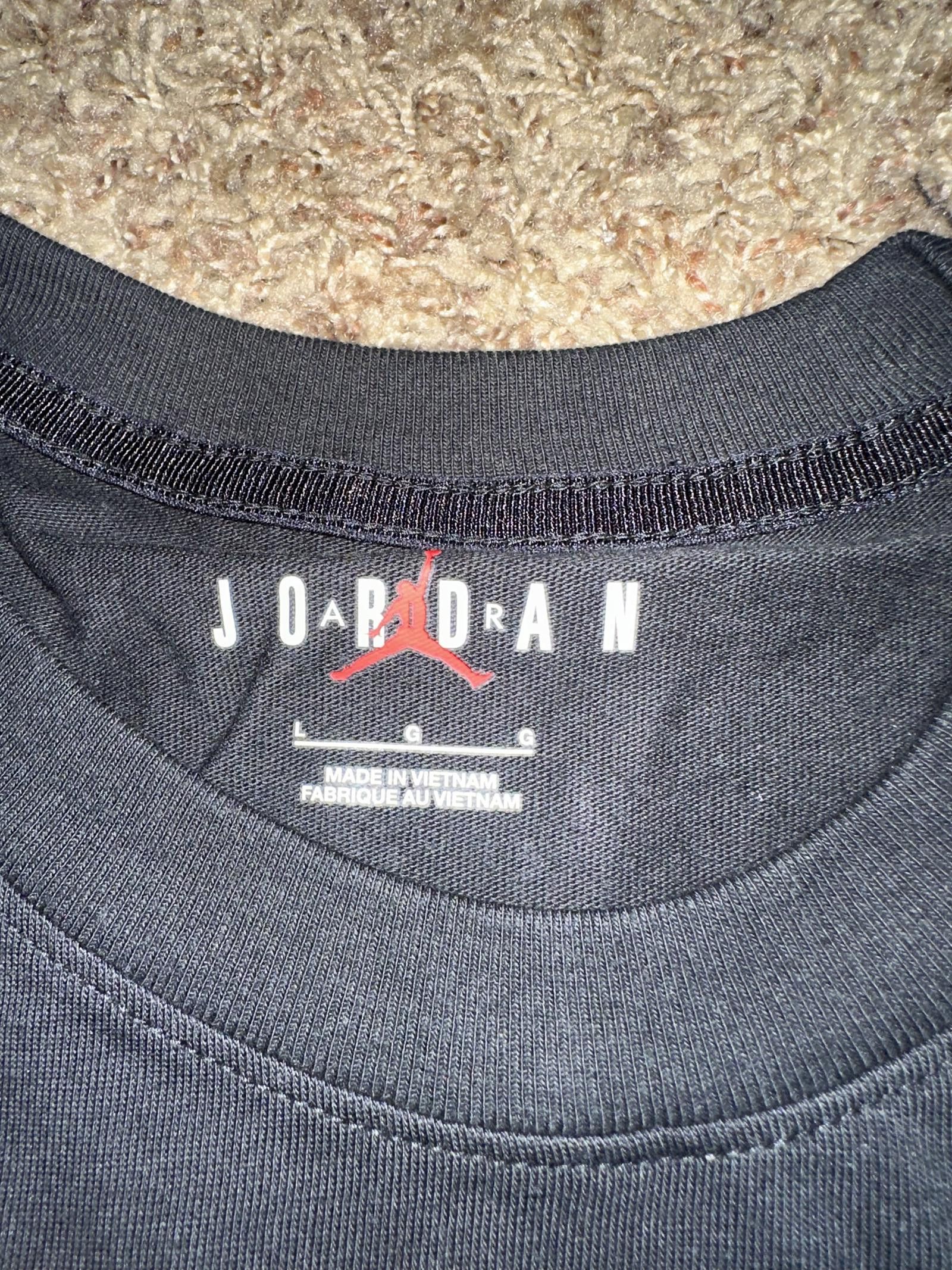 Jordan Brand Air Jordan Men's J Balvin Graphic Black T-Shirt Size US L / EU 52-54 / 3 - 3 Thumbnail
