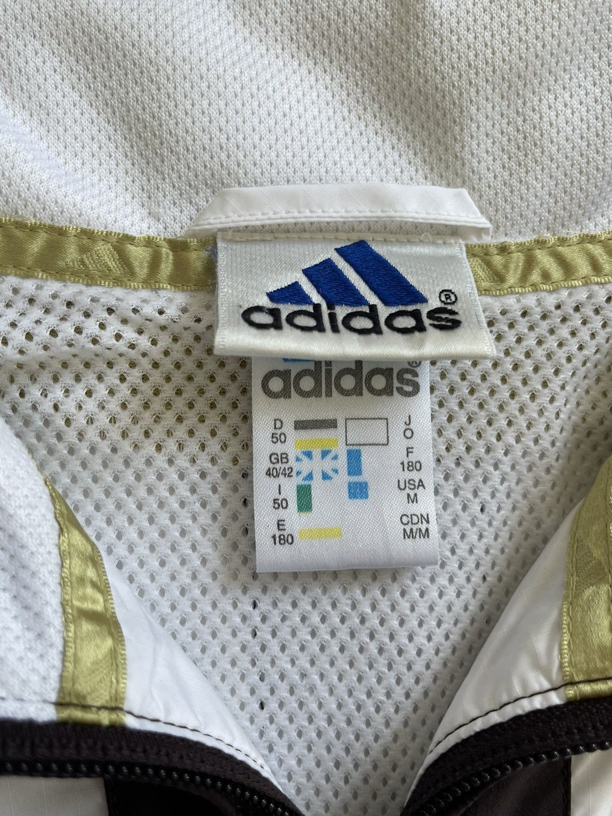 Adidas Vintage Adidas Equipment Y2k Nylon Windbreaker Track Jacket Size US M / EU 48-50 / 2 - 7 Thumbnail