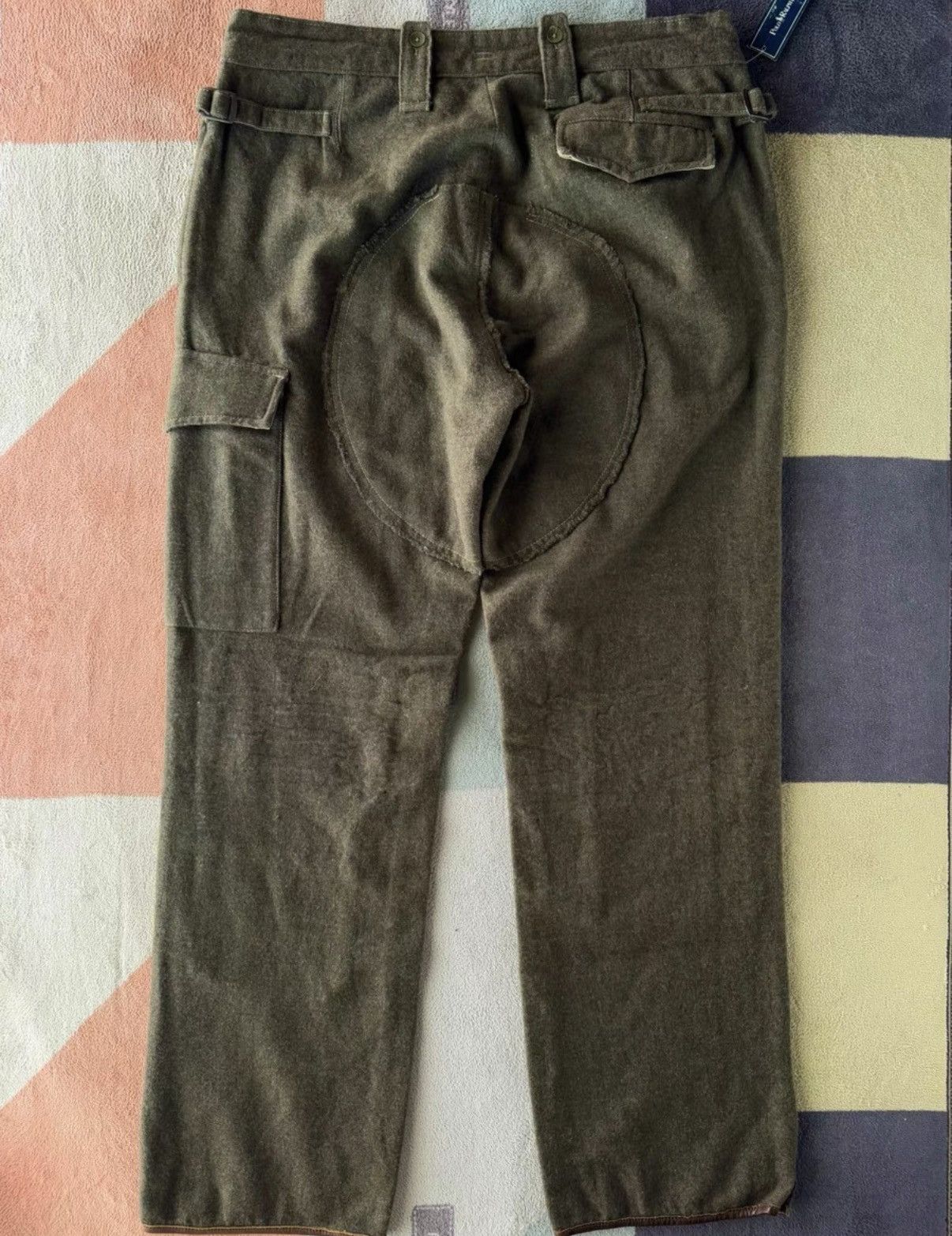 Polo Ralph Lauren Ralph Lauren Polo RL Wool Military Cargo Pants K22 Size US 29 - 2 Thumbnail