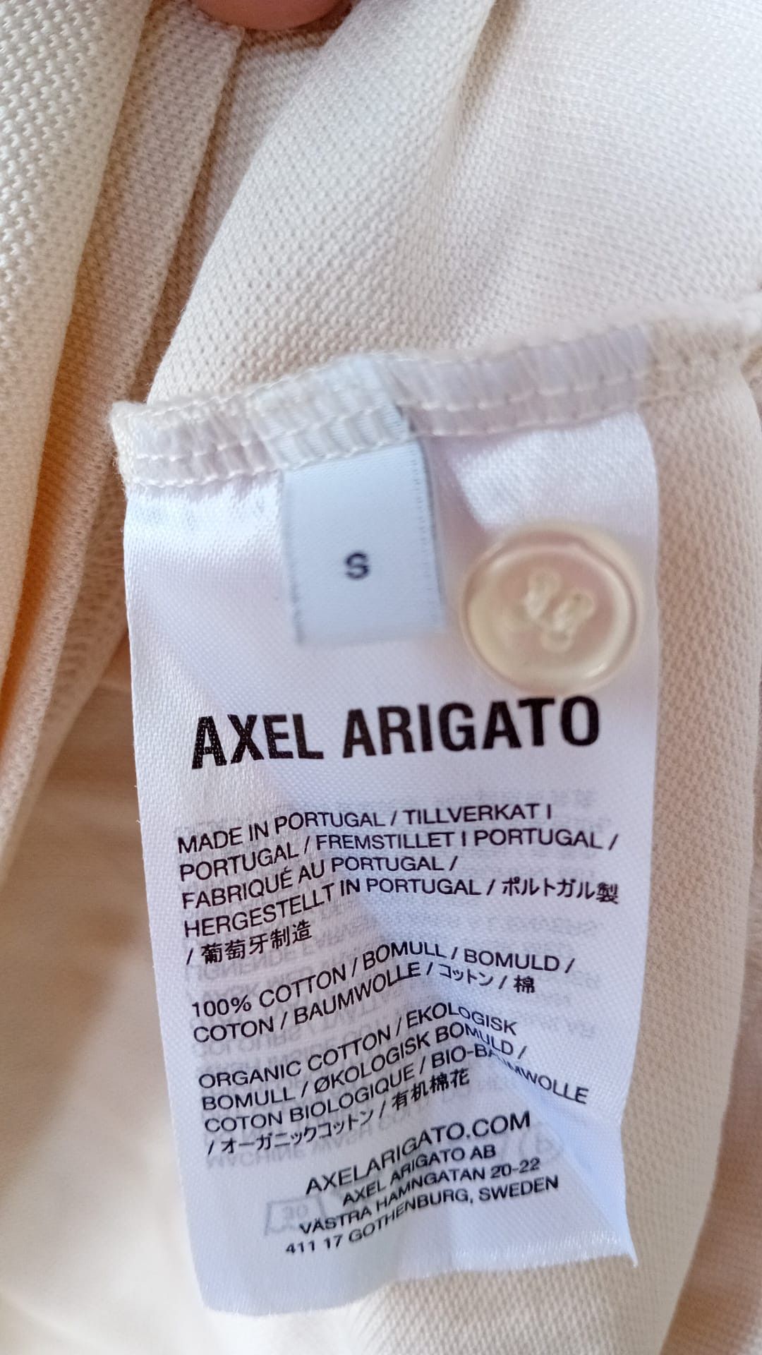 Axel Arigato Axel Arigato Focus Polo T-shirt sz S/M? Size US M / EU 48-50 / 2 - 6 Thumbnail