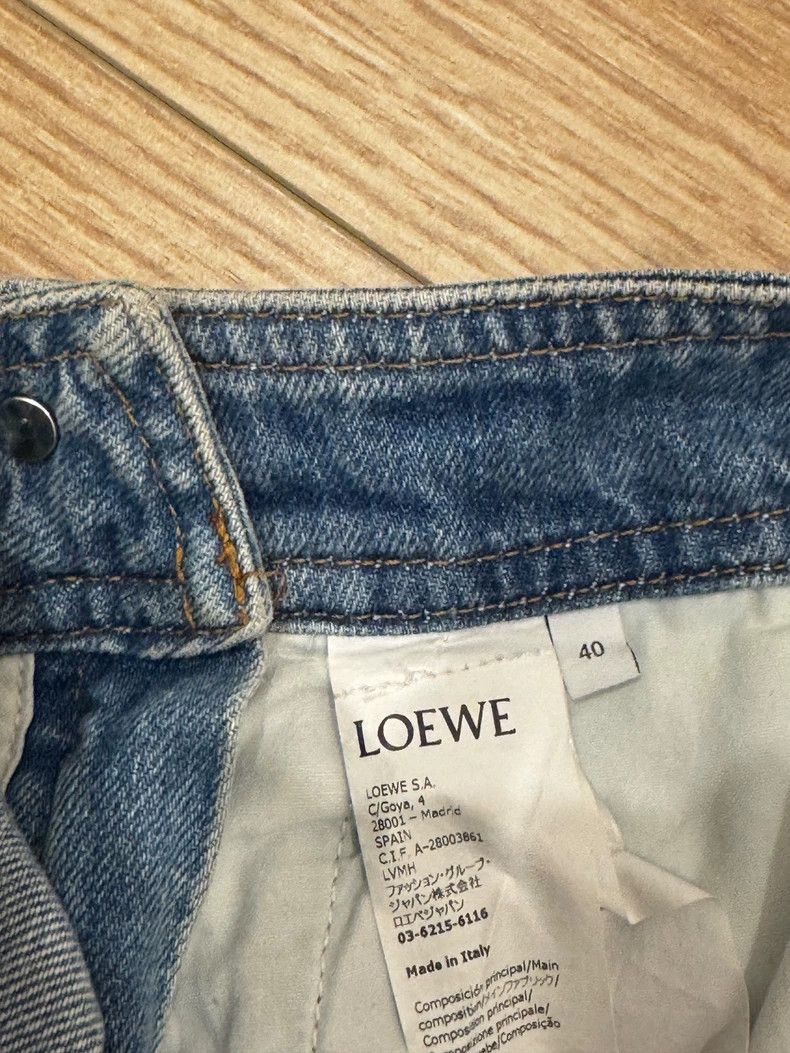 Loewe LOEWE size M Side button jeans Size 37" - 5 Thumbnail