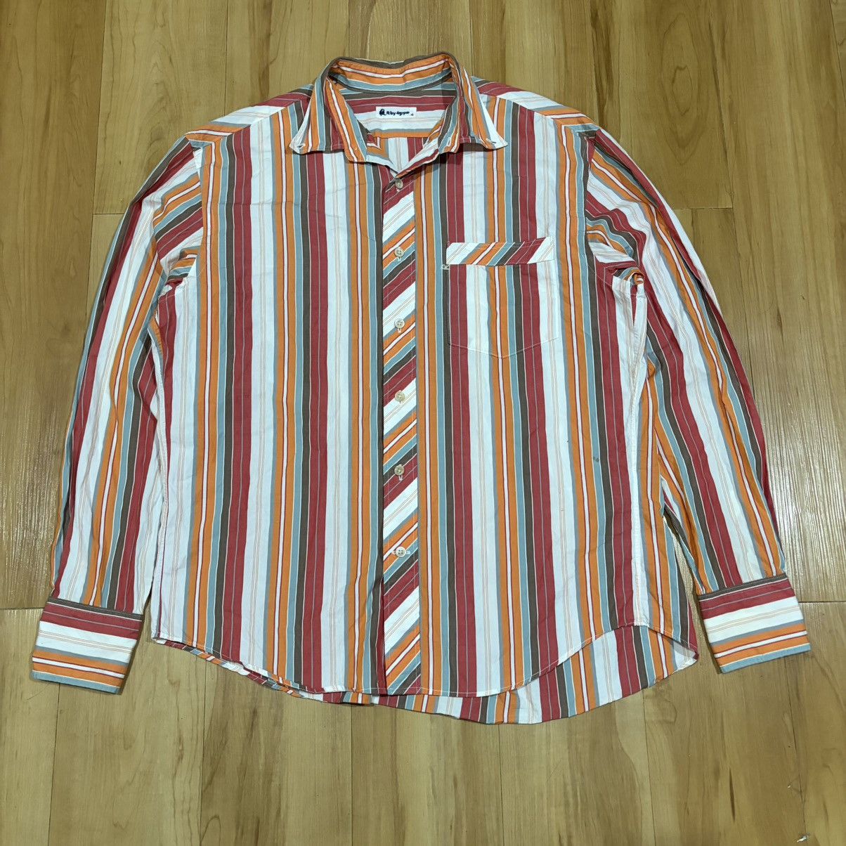 45rpm 45rpm multicolor striped shirt Size US XL / EU 56 / 4 - 2 Thumbnail