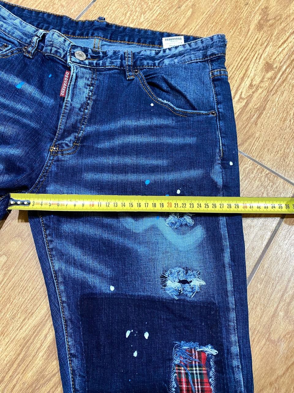 Dsquared2 Dsquared2 Men’s Skinny Jeans Designer Denim Size US 34 / EU 50 - 8 Thumbnail