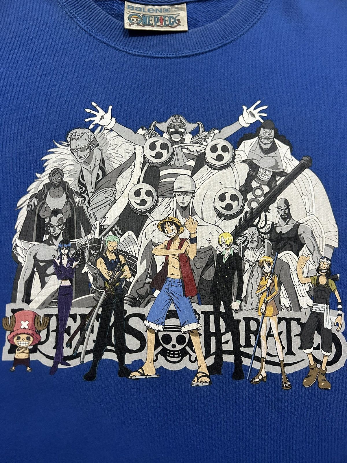 Anime 2000s Skypiea Arc One Piece Anime Baleno Sweatshirt Size US M / EU 48-50 / 2 - 4 Thumbnail