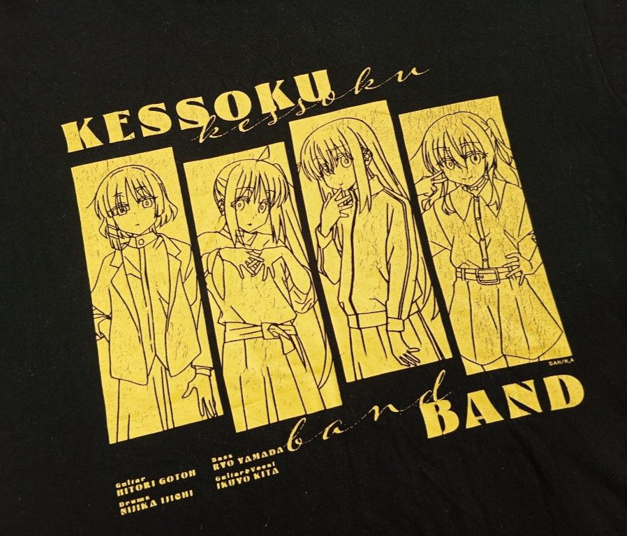 Japanese Brand Kessoku Band 🎸 Bocchi The Rock anime tshirt🍿😍 Size US L / EU 52-54 / 3 - 1 Thumbnail