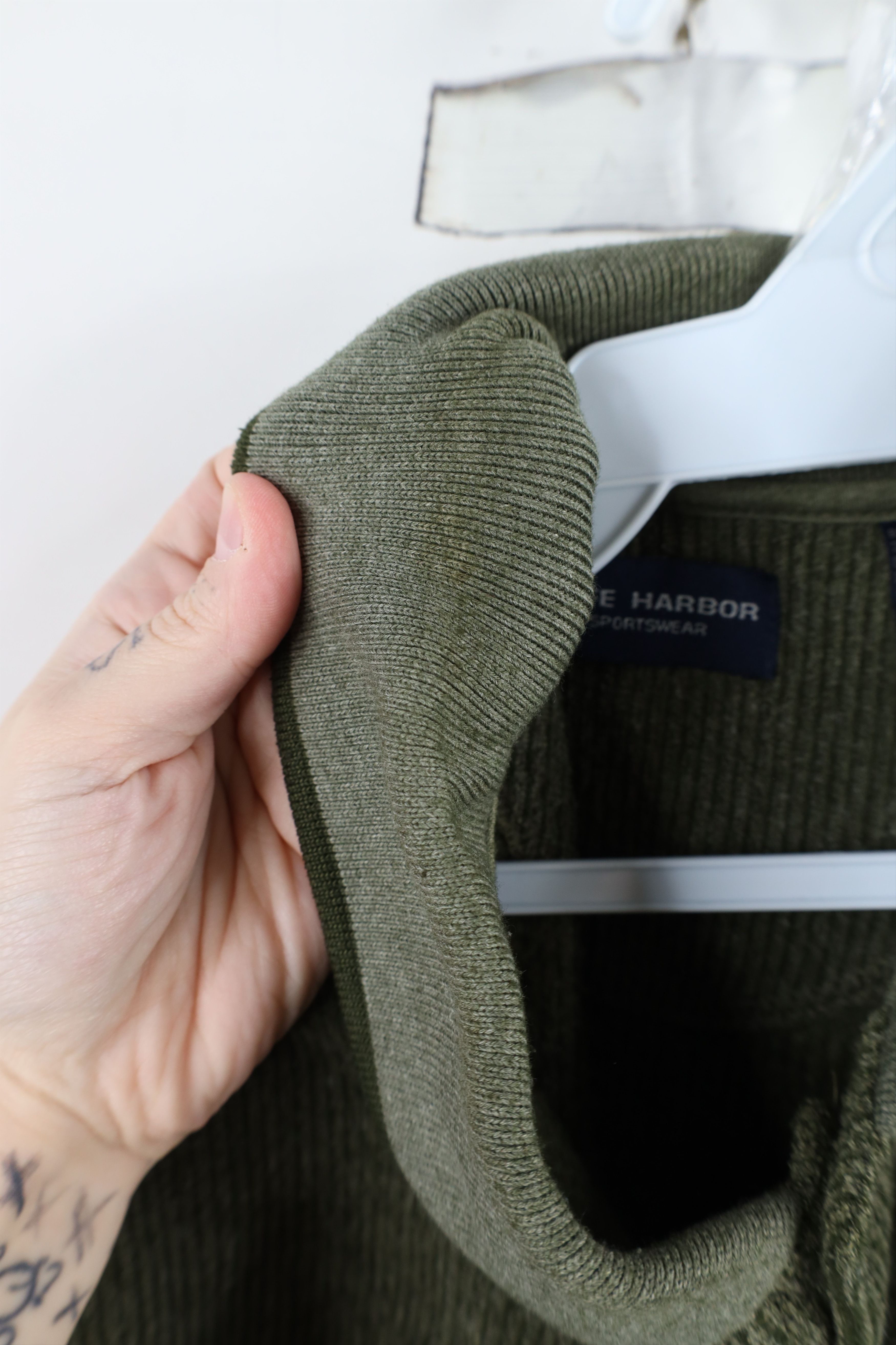 Vintage Vintage 90s Streetwear Fleece Collared Pullover Sweater Size US M / EU 48-50 / 2 - 10 Thumbnail