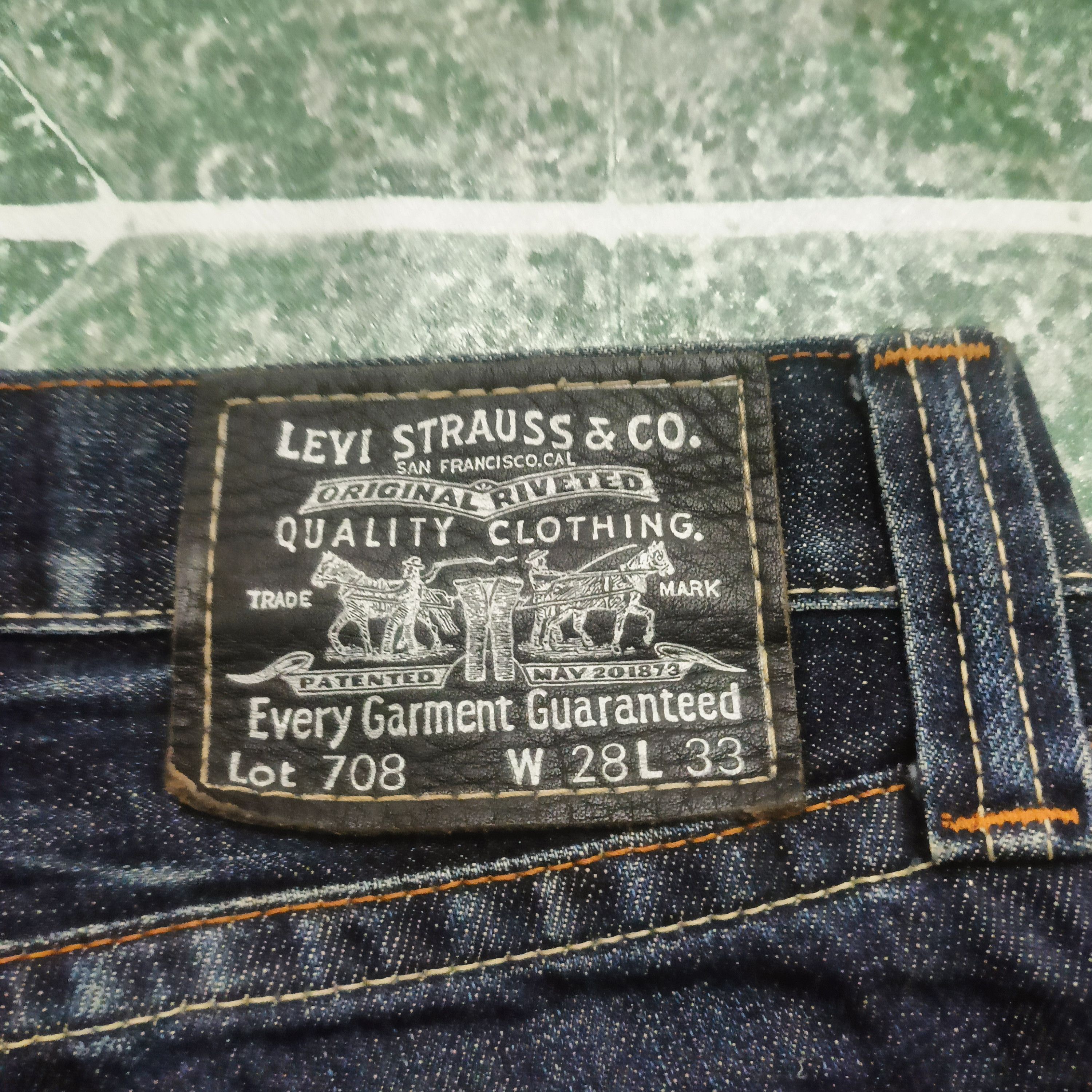 Levi's 💥Insane 90s Levis 708 Distressed Paint Splatter Bootcut Size US 28 / EU 44 - 14 Thumbnail