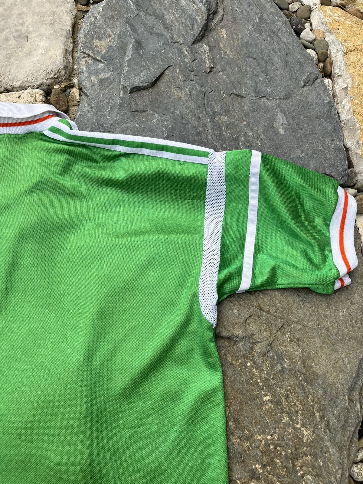 Adidas × Vintage Vintage 80s Adidas Ireland soccer jersey national team lucky Size US L / EU 52-54 / 3 - 20 Thumbnail