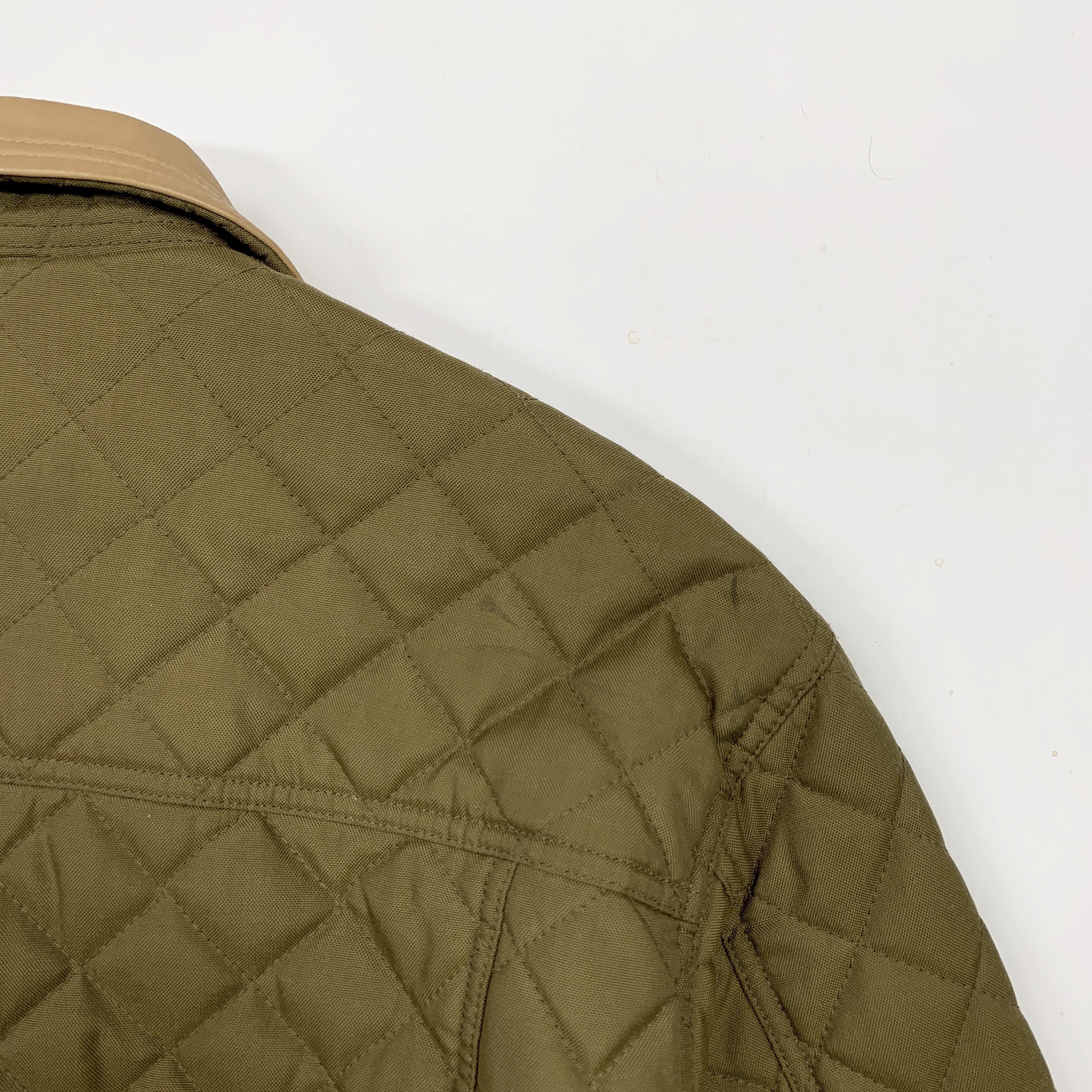Armani 90s Quilted Nylon Trucker Jacket Size US M / EU 48-50 / 2 - 9 Thumbnail