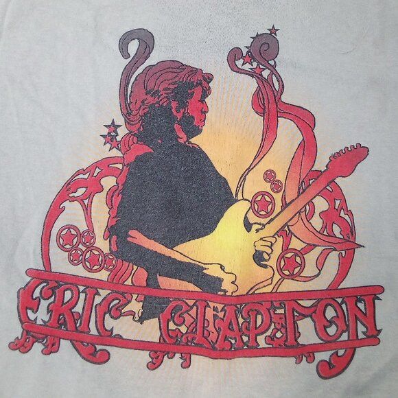 Band Tees × Vintage Vintage Eric Clapton World Tour 2006-07 T-Shirt Size US M / EU 48-50 / 2 - 1 Thumbnail