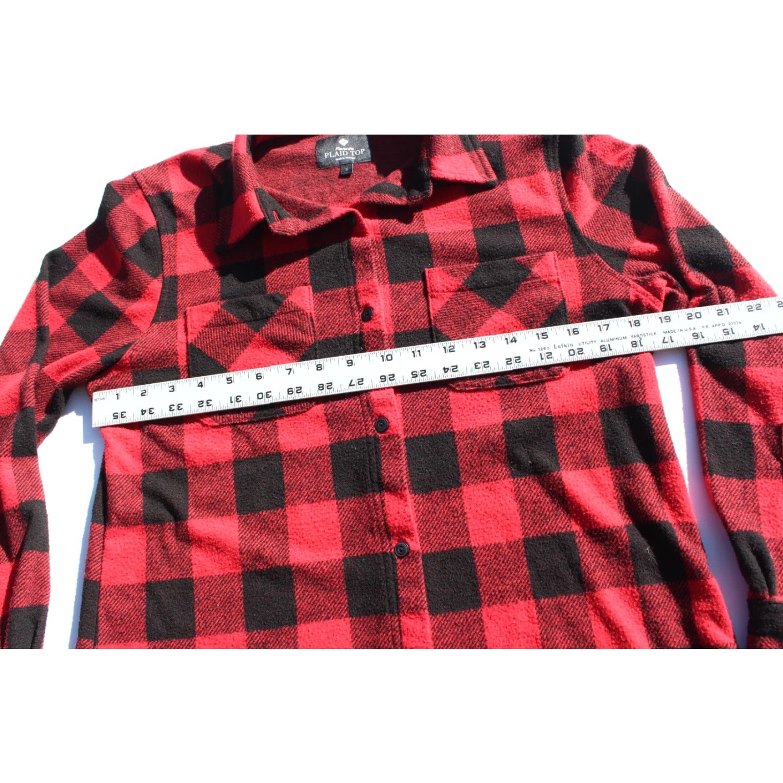 Lumberjack **Womens Members Mark Red Plaid Flannel Shirt** User: **Womens Members Mark Flannel Red Plaid Shirt** Size S / US 4 / IT 40 - 4 Thumbnail