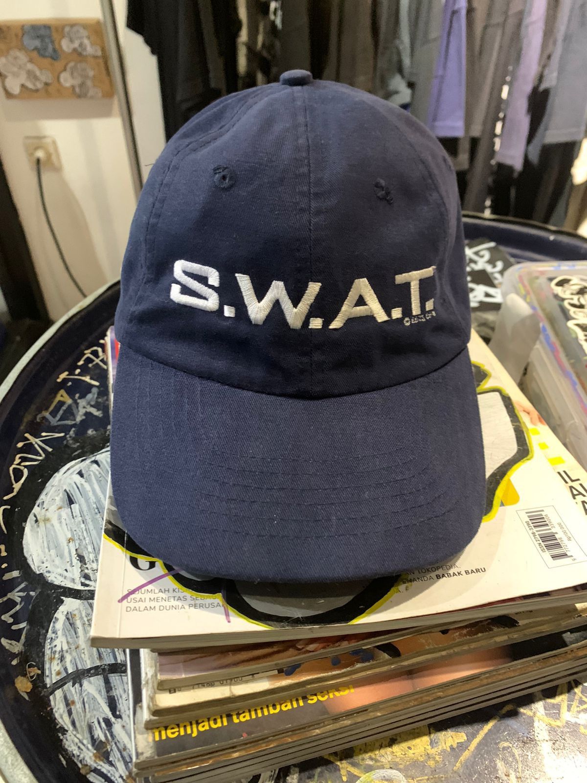 Vintage 2005 Swat Caps