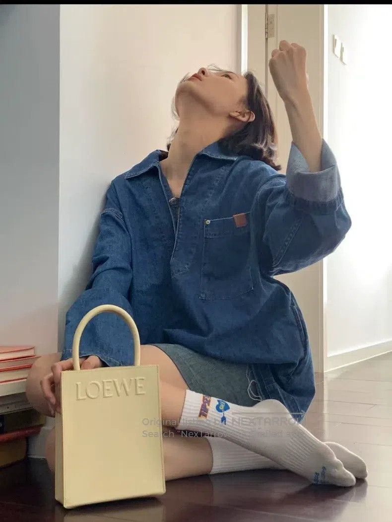 Loewe Loewe Blue Paula's Ibiza Series Denim Top Size US M / EU 48-50 / 2 - 2 Thumbnail