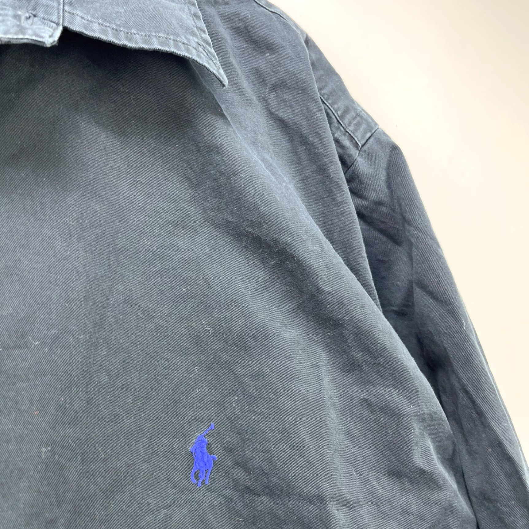 Polo Ralph Lauren VINTAGE Polo Ralph Lauren Button-Up Long Sleeve Shirt Black 2XL Mens Polo Ralph Lauren Button-Up Long Sleeve Shirt Black 2XL Mens Size US XXL / EU 58 / 5 - 3 Thumbnail