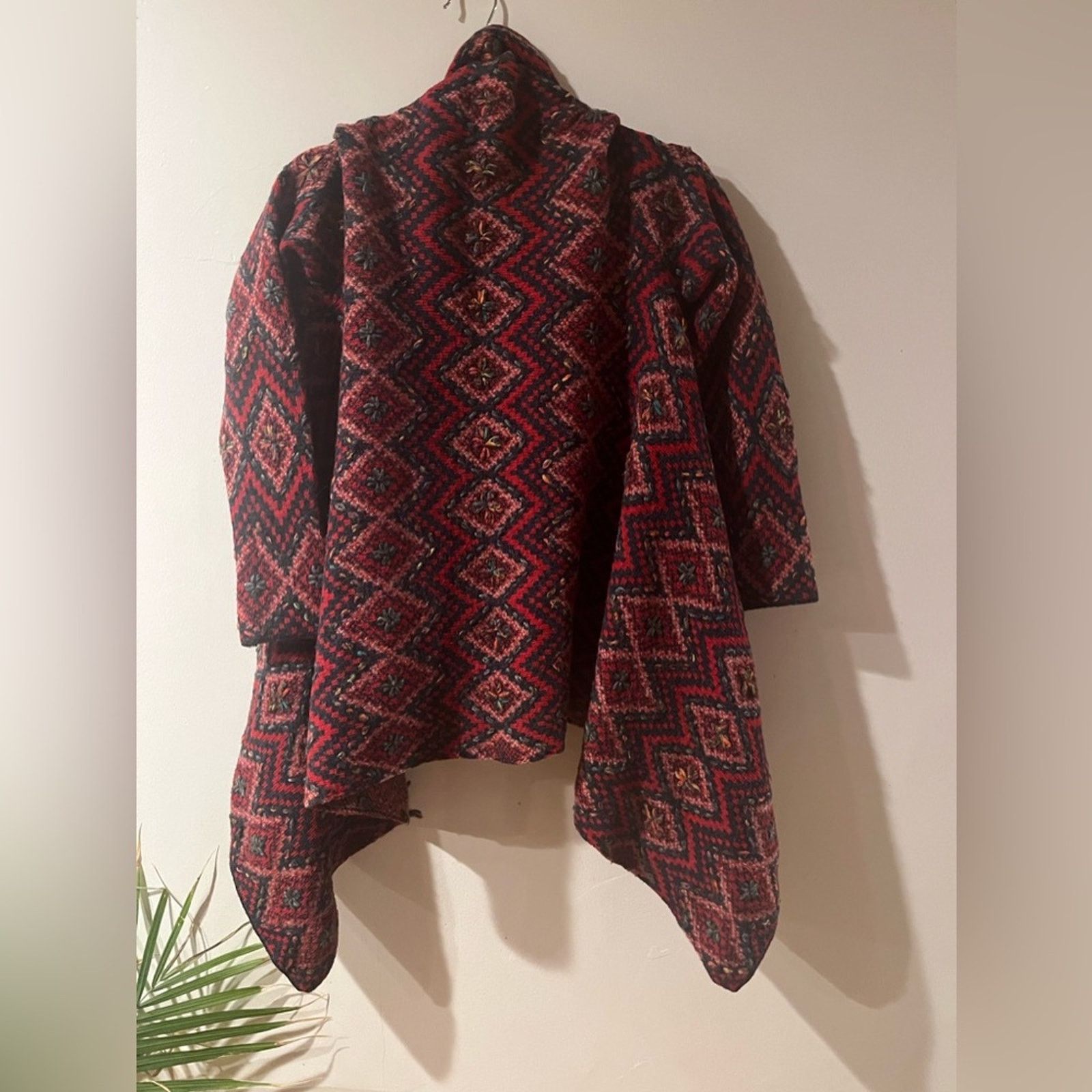 Other Woven knitted wool sweater cardigan by Sleeping on the snow Size M / US 6-8 / IT 42-44 - 5 Thumbnail