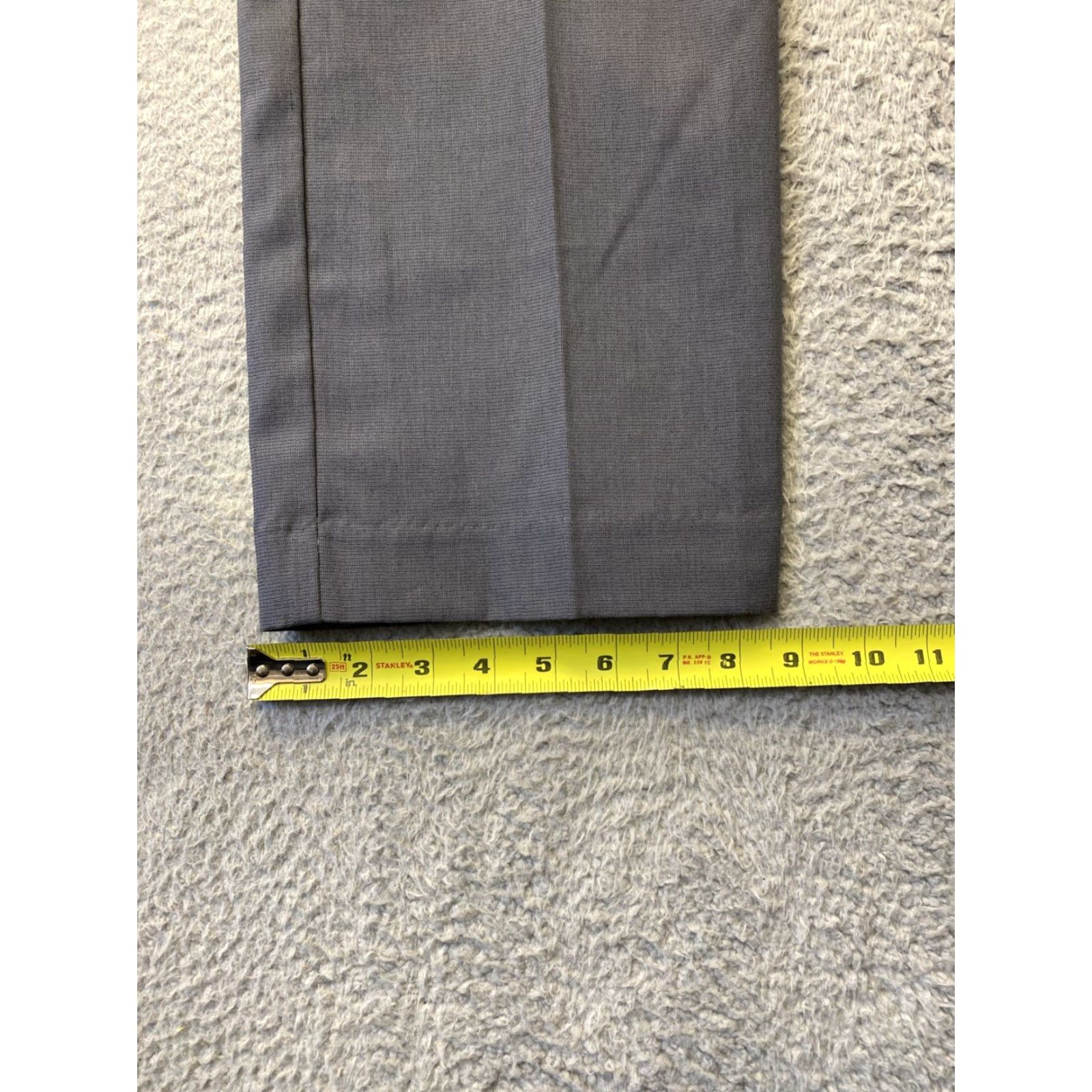 Banana Republic Banana Republic Pants Dress Men's 33x32 Gray Slim Straight Button/0669 Size US 33 - 5 Thumbnail