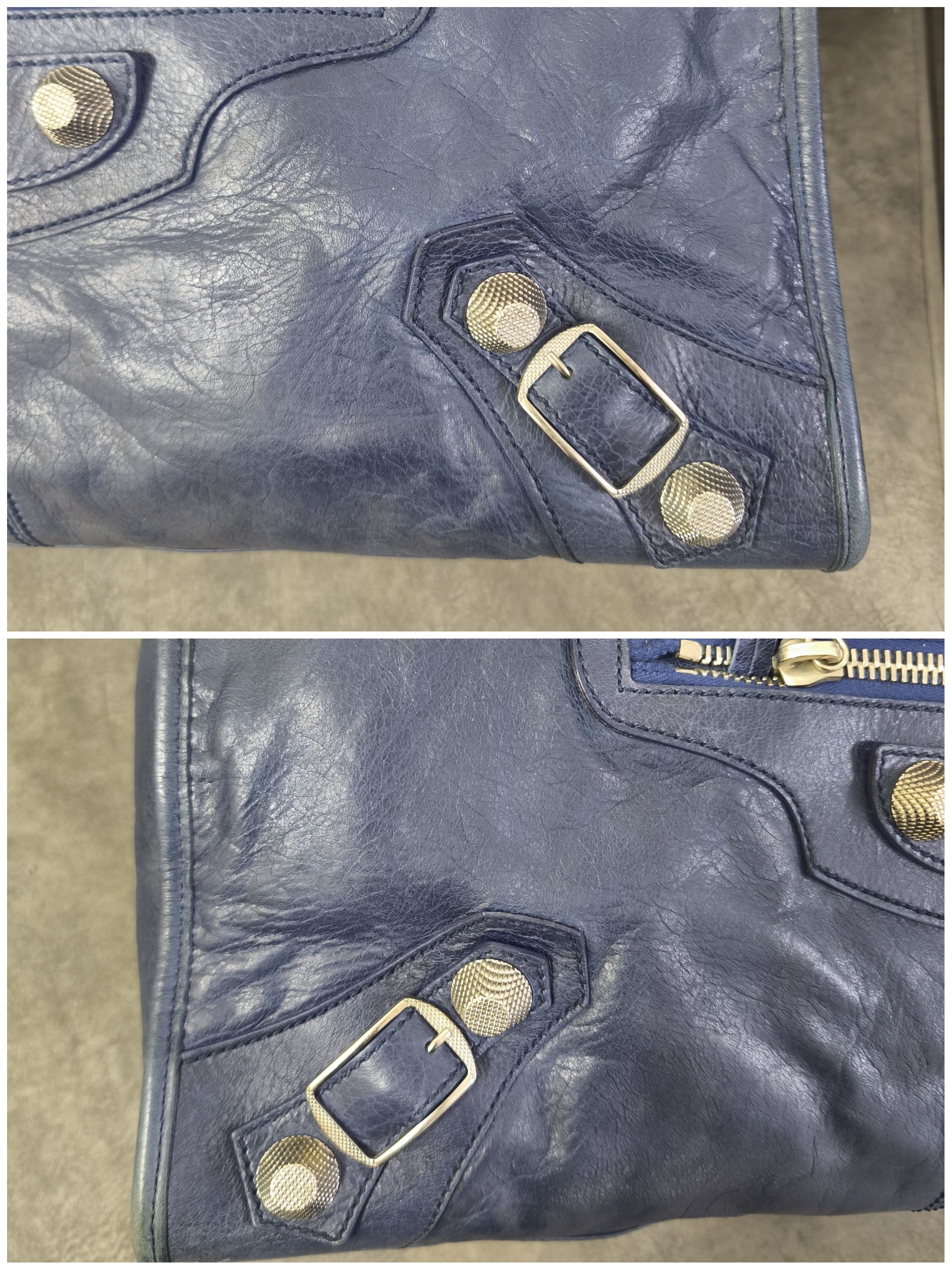 Balenciaga Balenciaga 2000s - Work City Motorcycle Bag Lambskin Size ONE SIZE - 13 Thumbnail