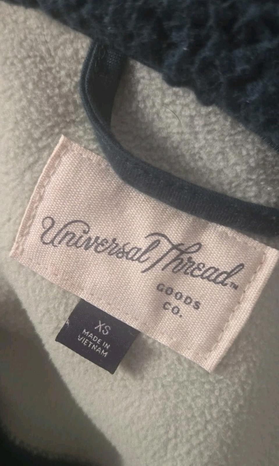 Other Universal Thread Warm Sherpa Fuzzy Full Zip Jacket XS X Gr Size XS / US 0-2 / IT 36-38 - 7 Thumbnail