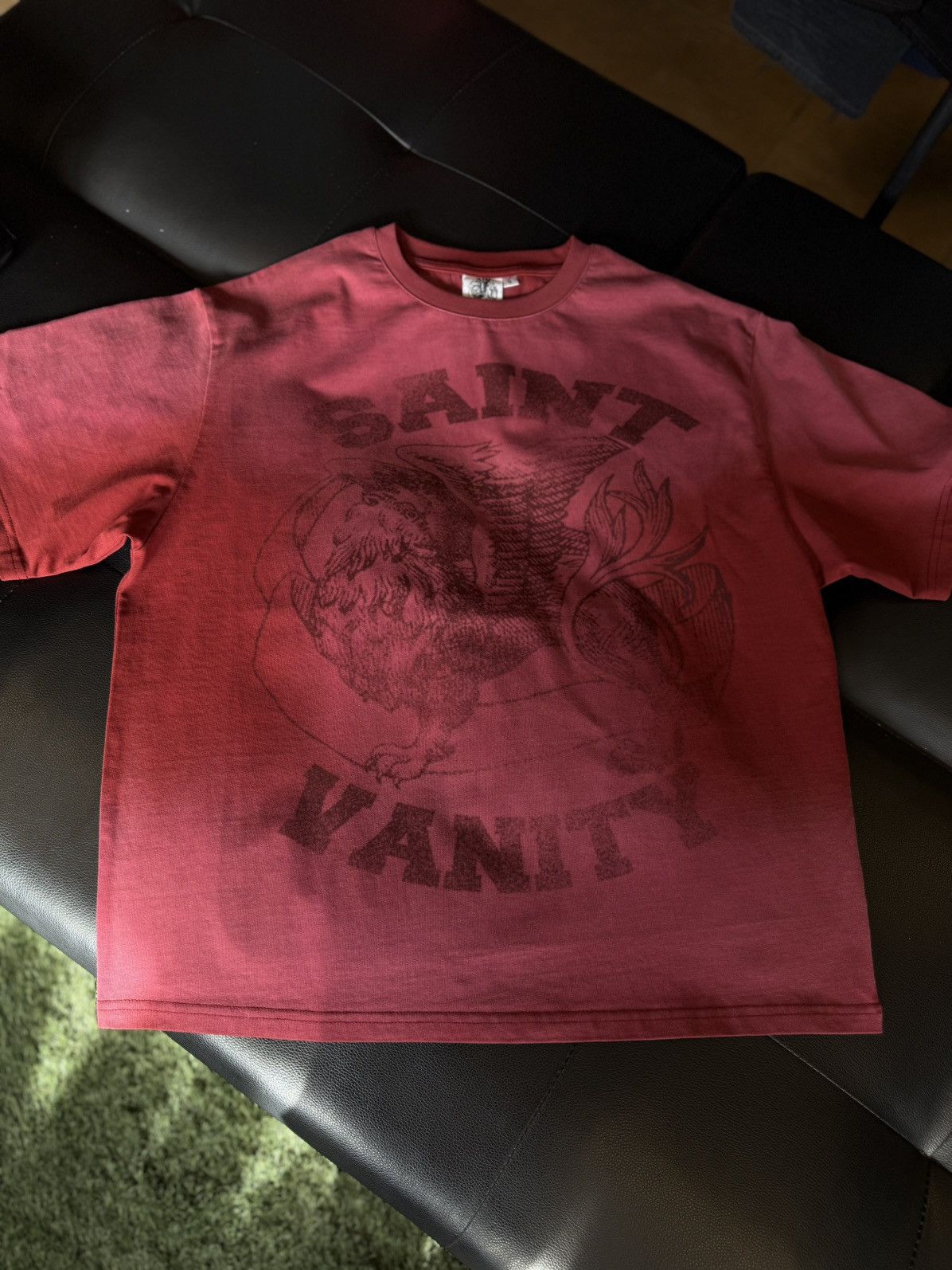 Saint Vanity Saint Vanity UNRELEASED Tee Shirt Logo Red Size Small (NEW) Size US S / EU 44-46 / 1 - 1 Thumbnail