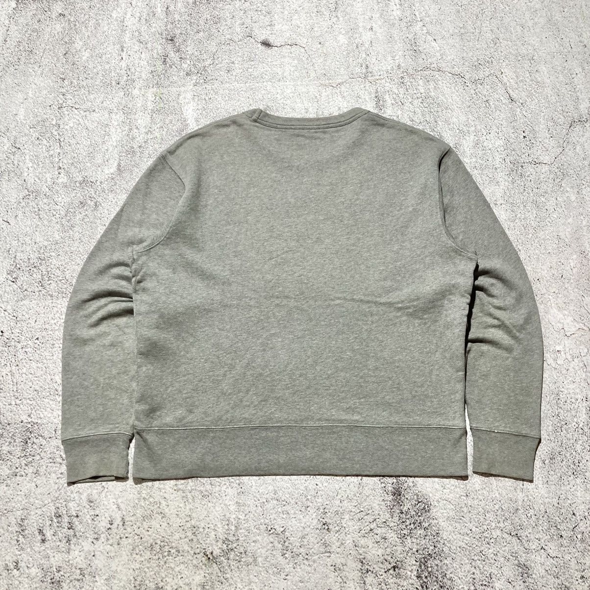 Acne Studios Acne Studios Fairview Face PAW17 Patch Logo Crewneck Grey Size US XL / EU 56 / 4 - 11 Thumbnail