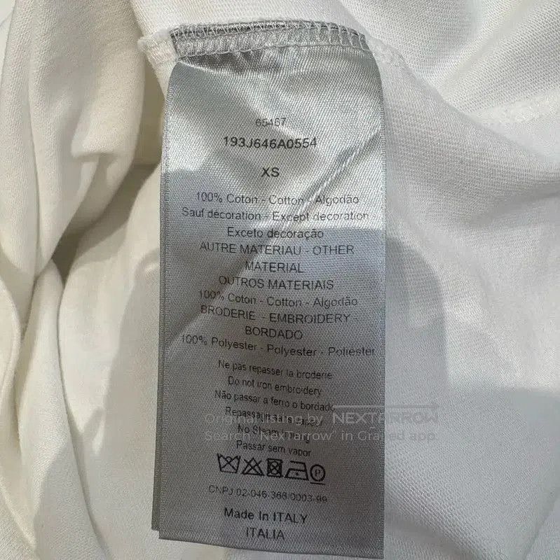 Dior Dior Men's Short Sleeve Colorblock T-Shirt . Size US XS / EU 42 / 0 - 8 Thumbnail
