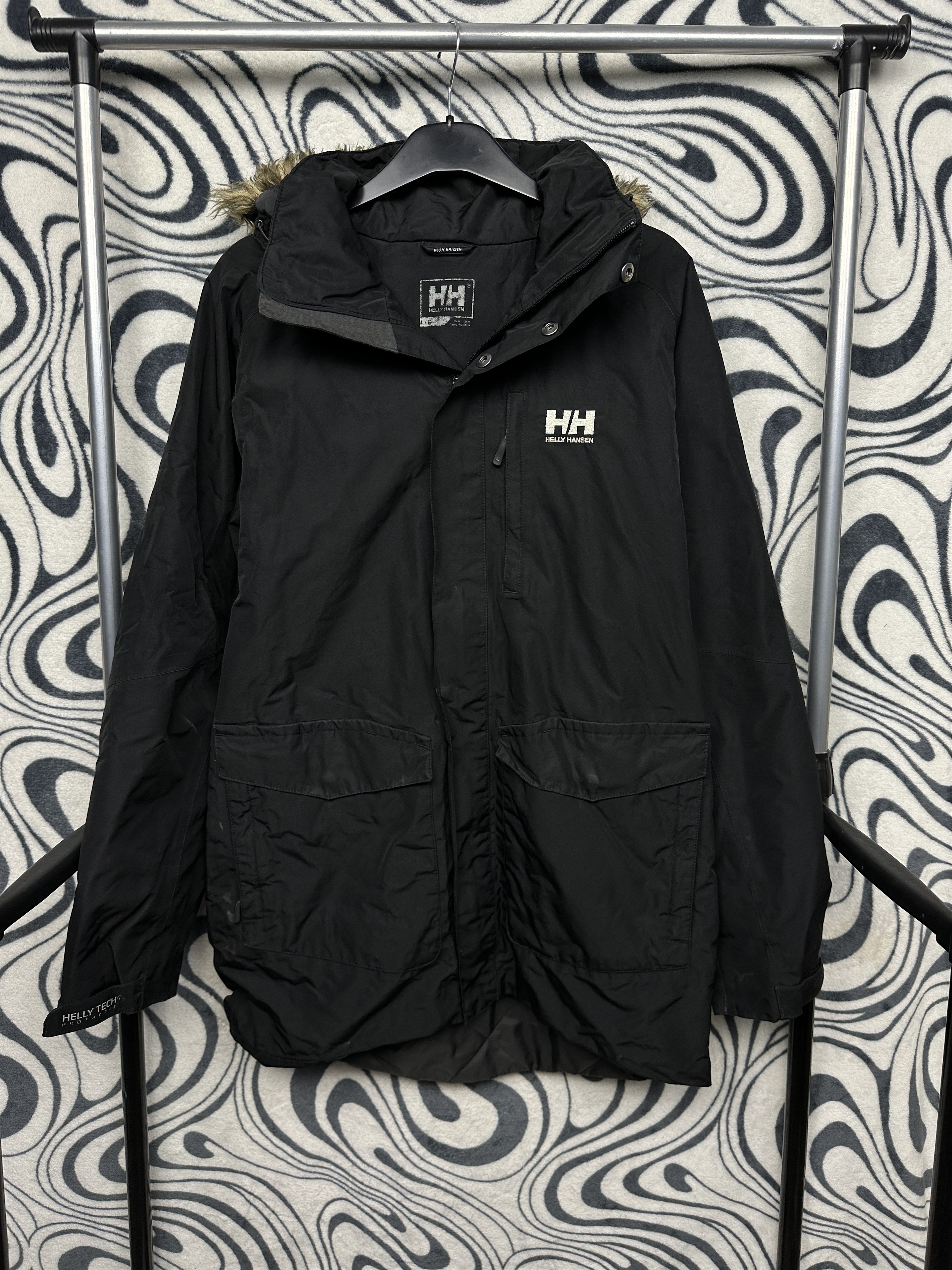 Helly Hansen Helly Hansen Vintage Mens Parka Jacket Size US L / EU 52-54 / 3 - 1 Thumbnail