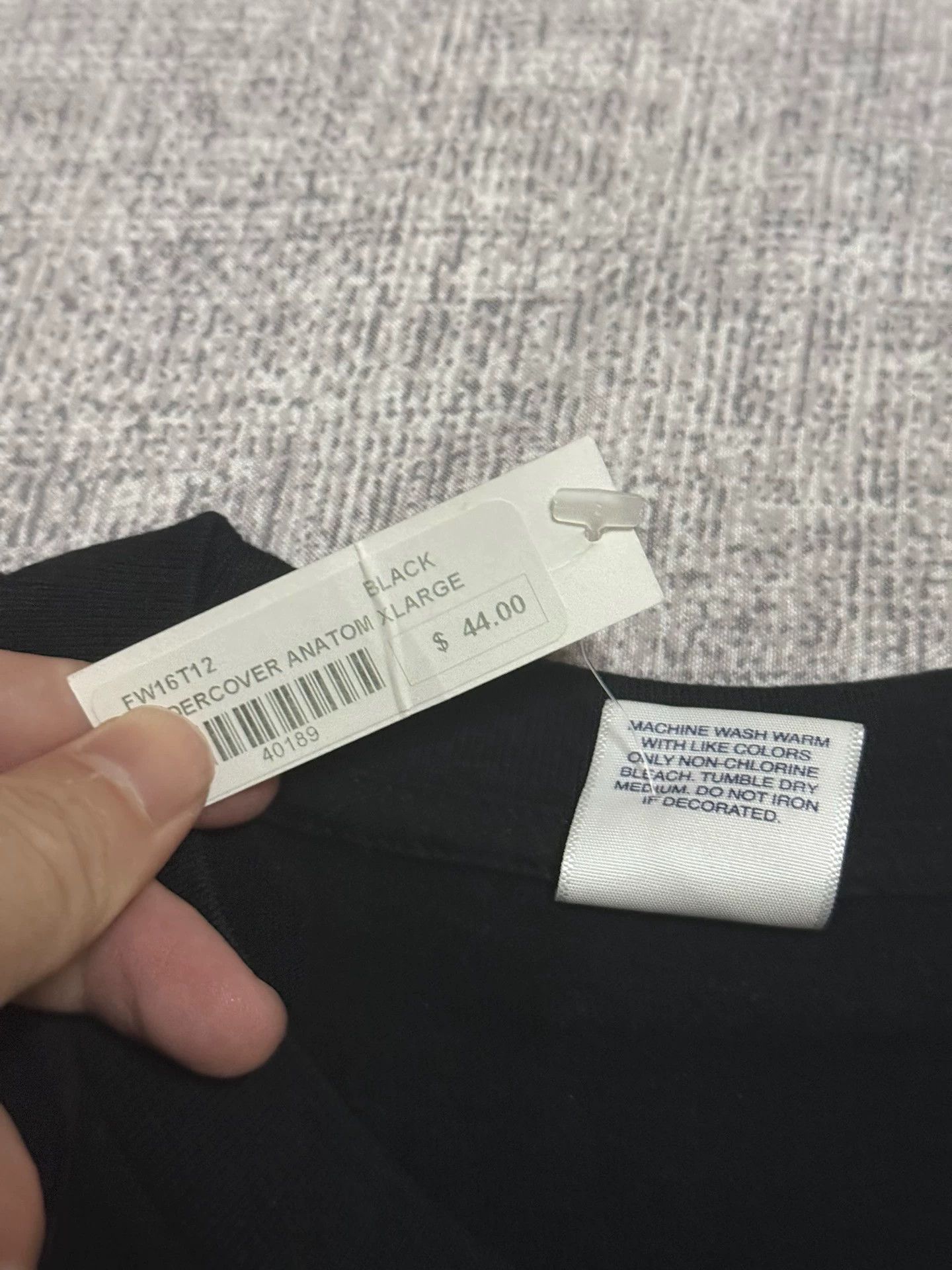 Supreme Supreme x Undercover Anatomy Short Tee Black XL New Size US XL / EU 56 / 4 - 3 Thumbnail