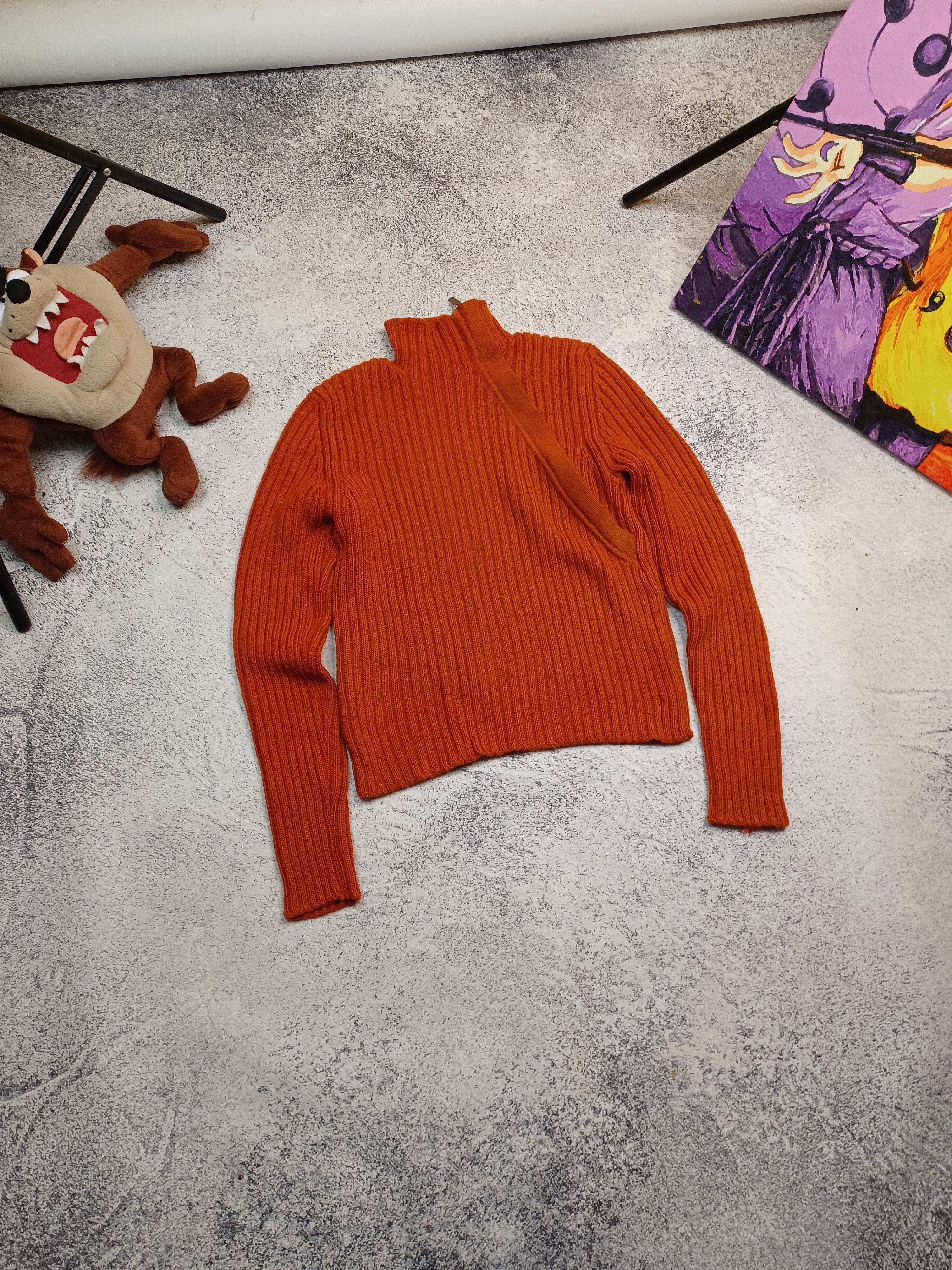 Weekend Max Mara Vintage MaxMara Weekend Ribbed Wool Knit Sweater Size M / US 6-8 / IT 42-44 - 1 Thumbnail