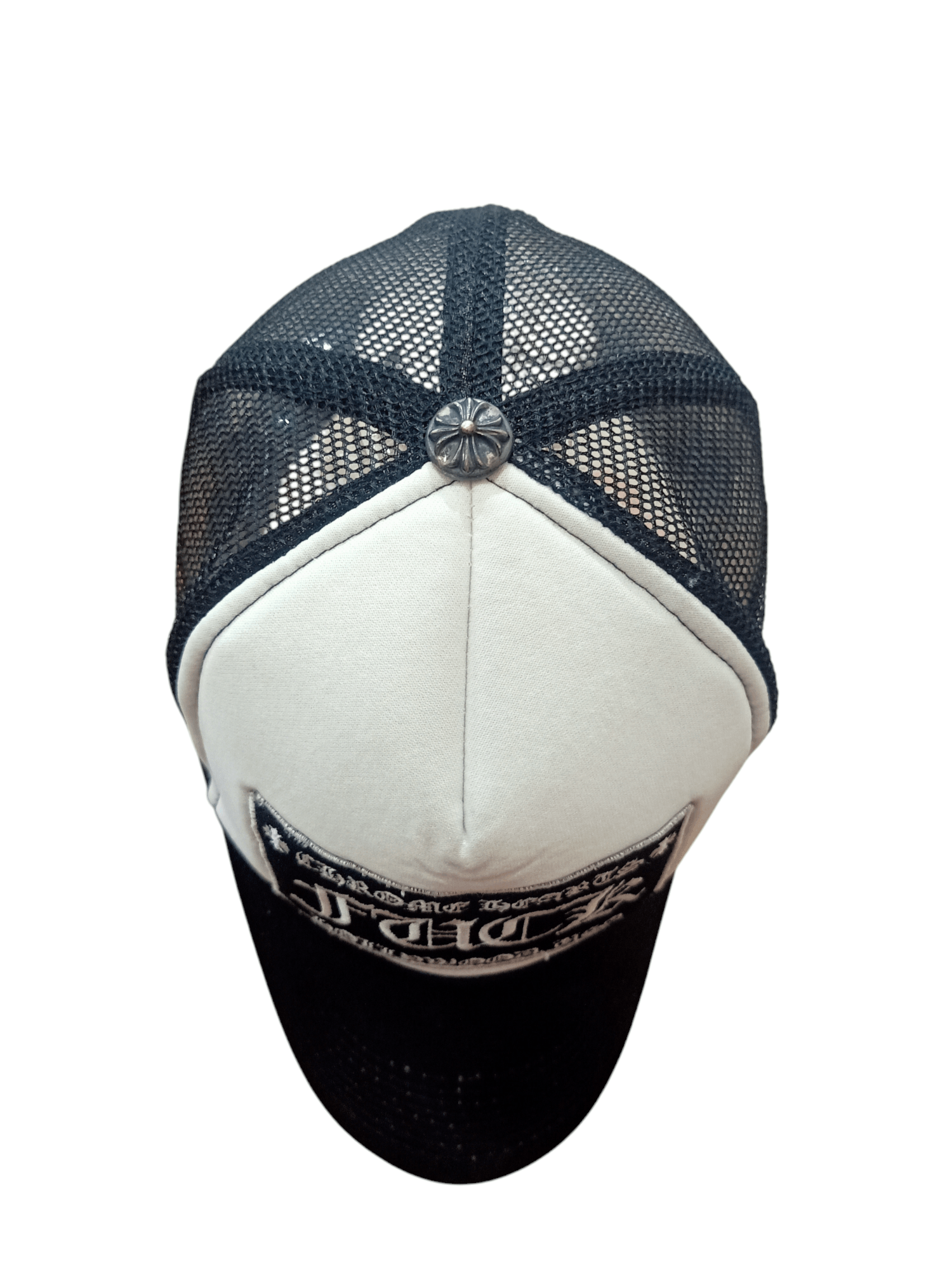 Chrome Hearts × Otto × Vintage Chrome Hearts F*ck Hollywood Trucker Hats Size ONE SIZE - 10 Thumbnail